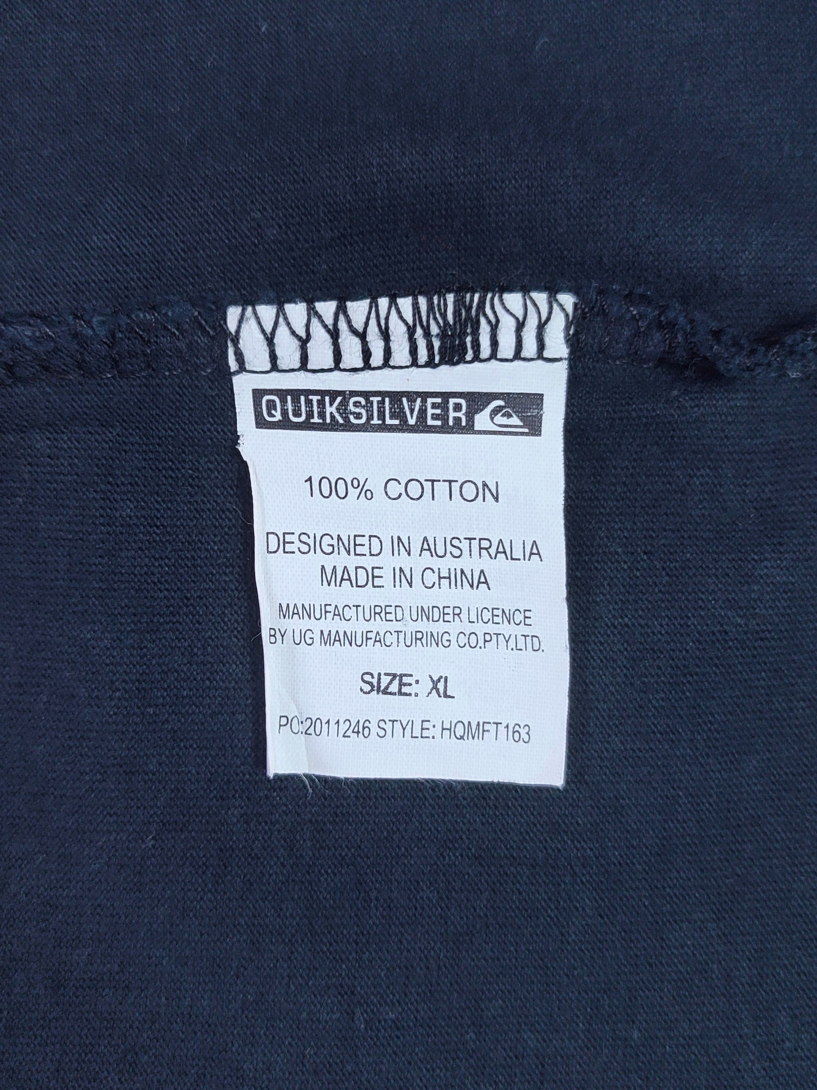Japanese Brand × Quiksilver Japanese Streamline Wave T-shirt Size US XL / EU 56 / 4 - 10 Thumbnail