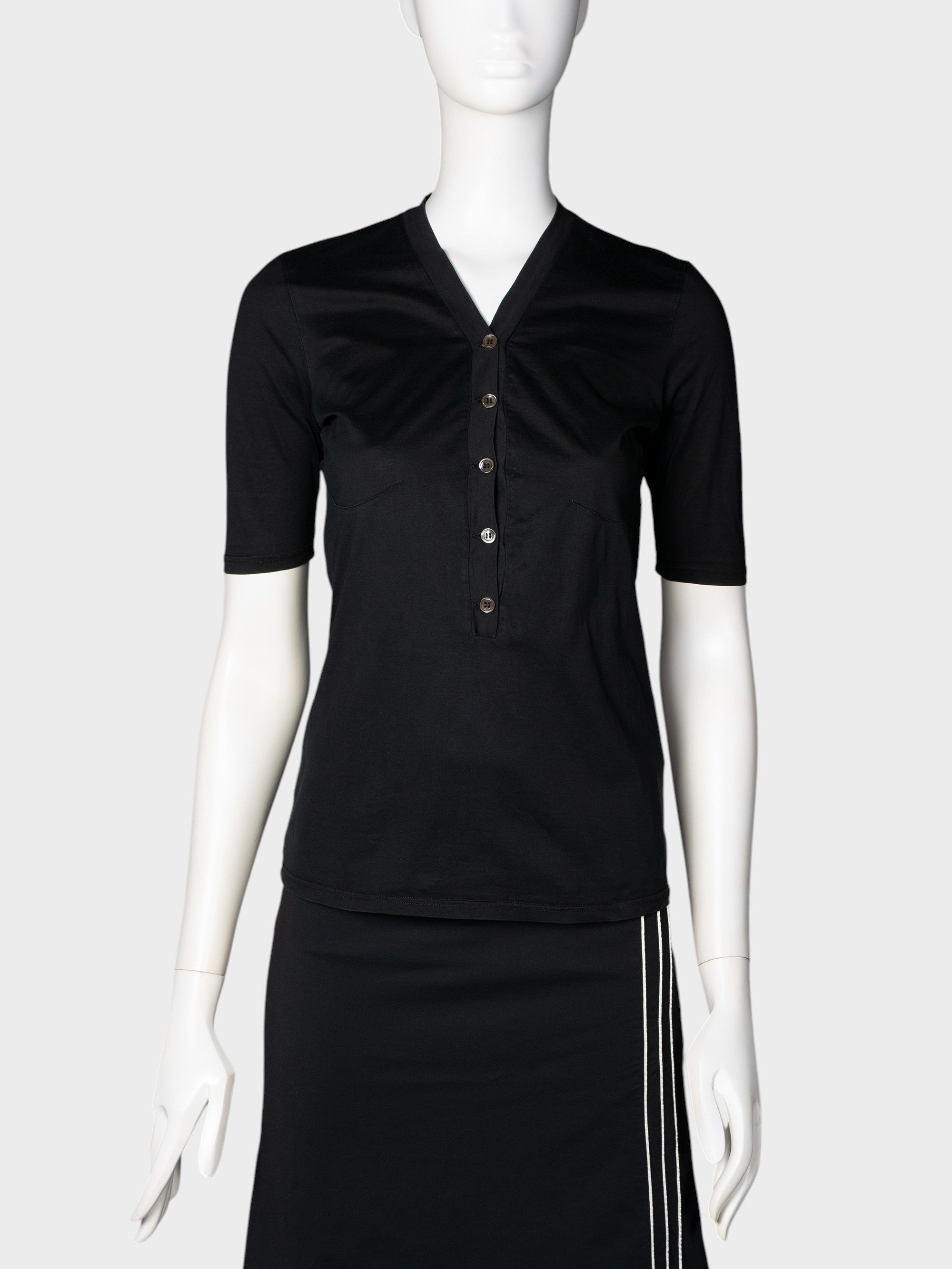 Helmut Lang vintage Helmut Lang women's minimalist t-shirt Size M / US 6-8 / IT 42-44 - 1 Thumbnail
