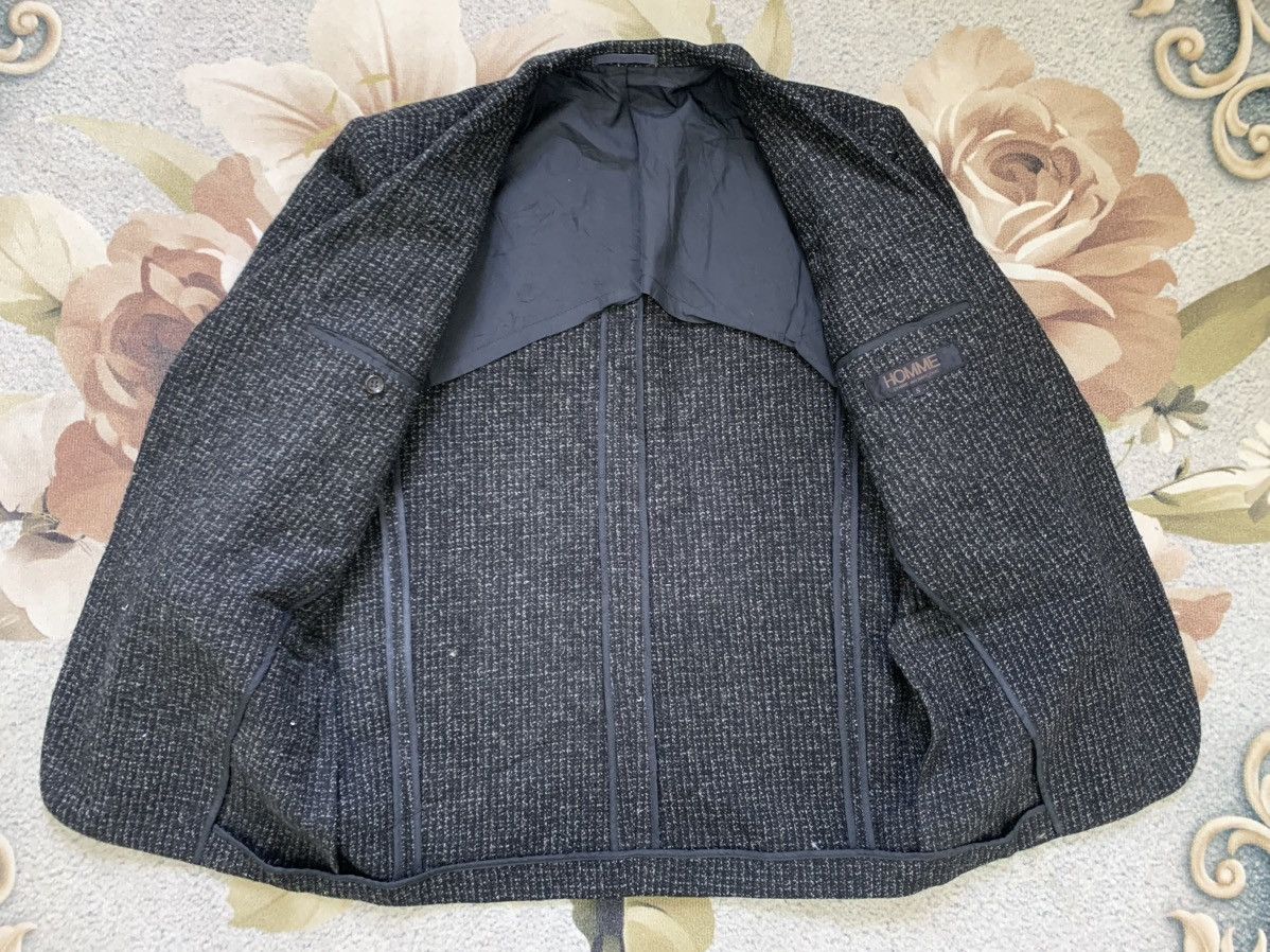 Comme des Garcons Vtg HOMME CDG Comme des Garcons Wool Jacket Size US S / EU 44-46 / 1 - 7 Thumbnail