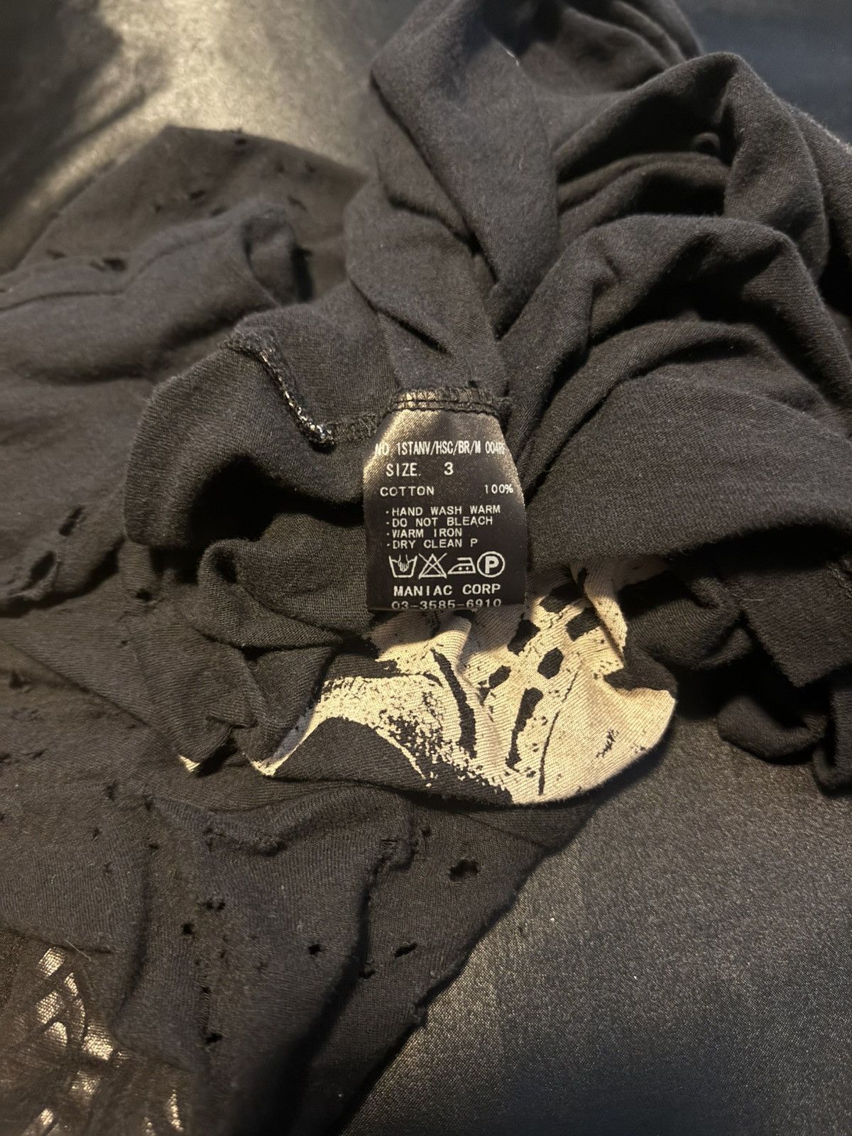 Le Grande Bleu (L.G.B.) L.G.B thrashed tee Size US L / EU 52-54 / 3 - 8 Thumbnail