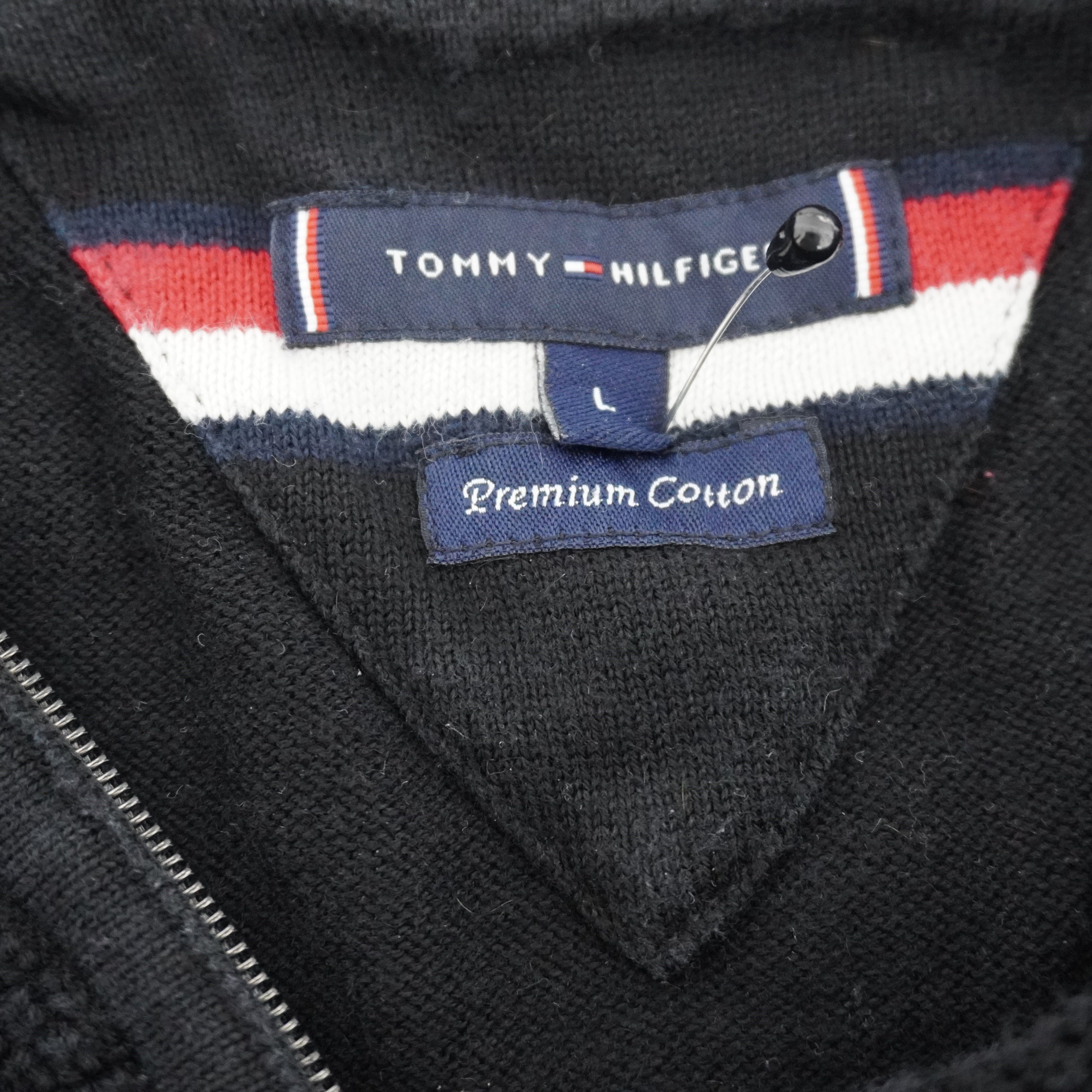 Tommy Hilfiger Pre-owned Men's Tommy Hilfiger Black Sweater Size US L / EU 52-54 / 3 - 7 Thumbnail