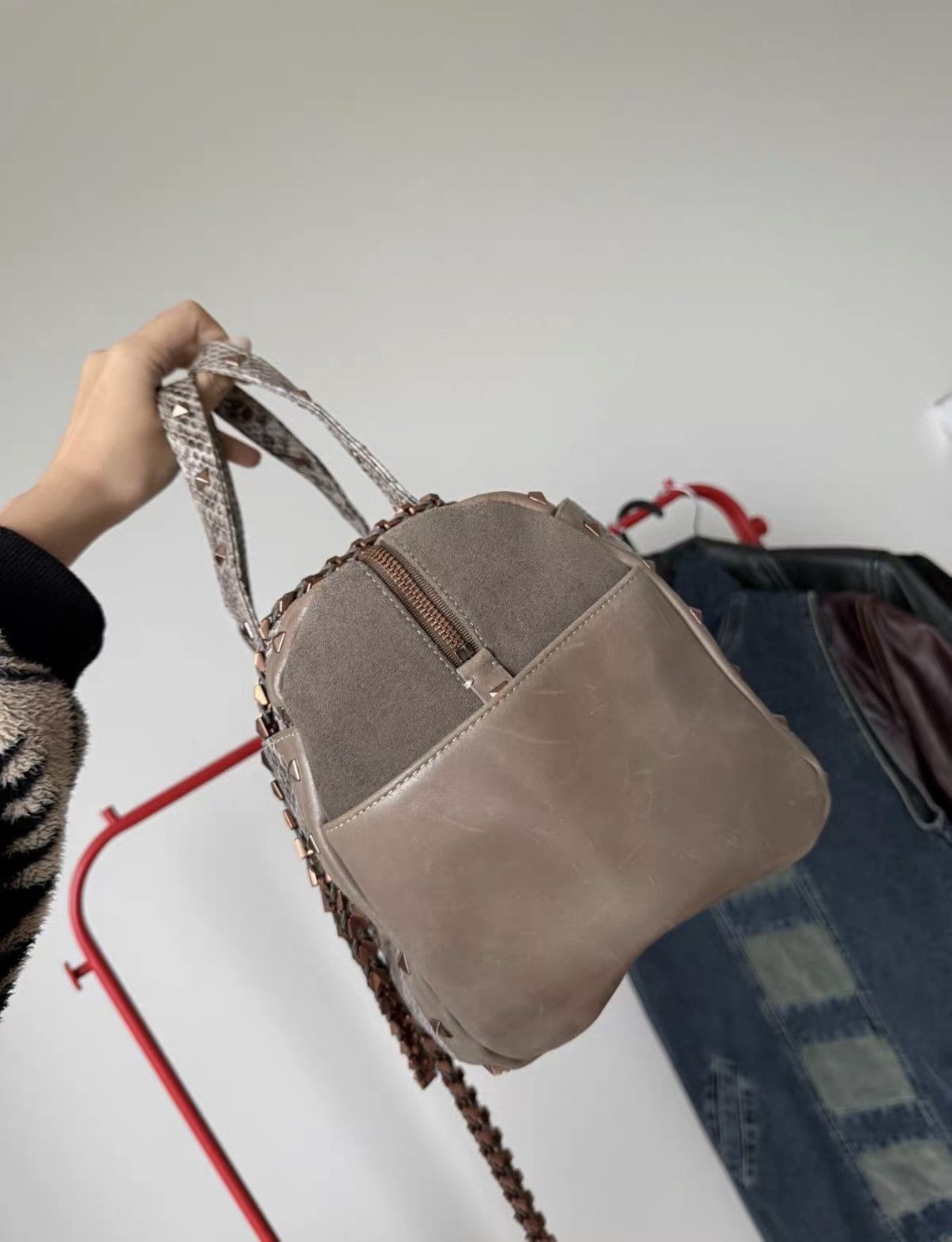 Lanvin Lanvin Vintage Boston Bucket Handbag J36 Size ONE SIZE - 4 Thumbnail