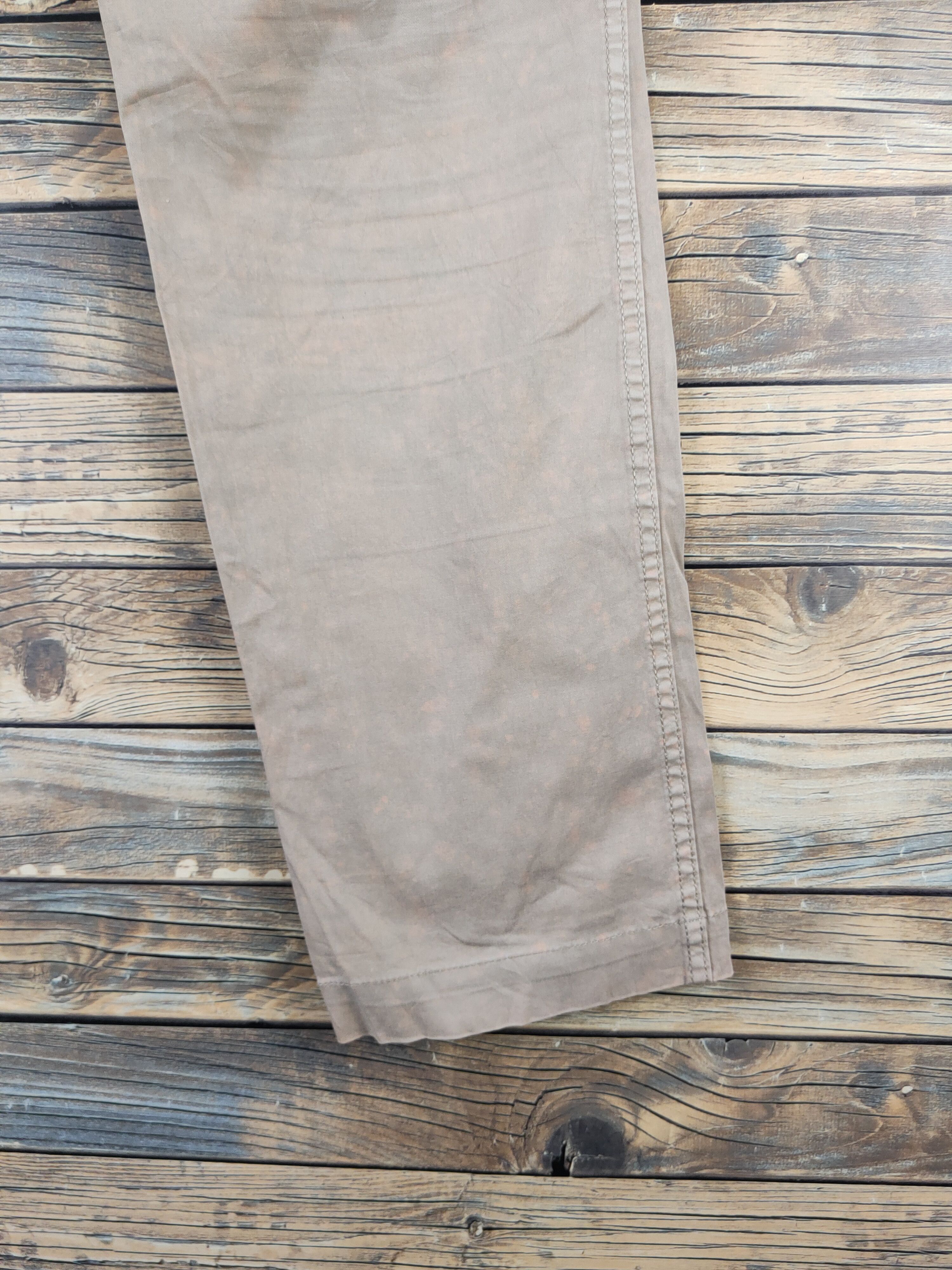 Japanese Brand DL Uniqlo Beige Multipocket Cargo Pants #2371 Size US 35 - 11 Thumbnail