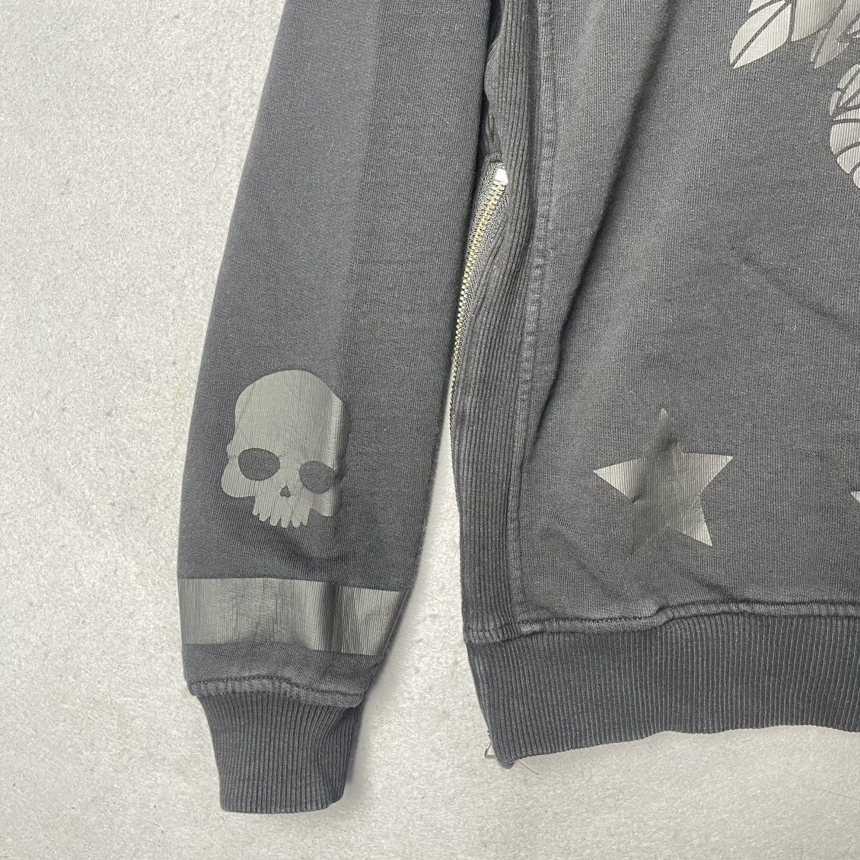 HYDROGEN Hydrogen Snake Skull Zip Sweatshirt Size US S / EU 44-46 / 1 - 4 Thumbnail