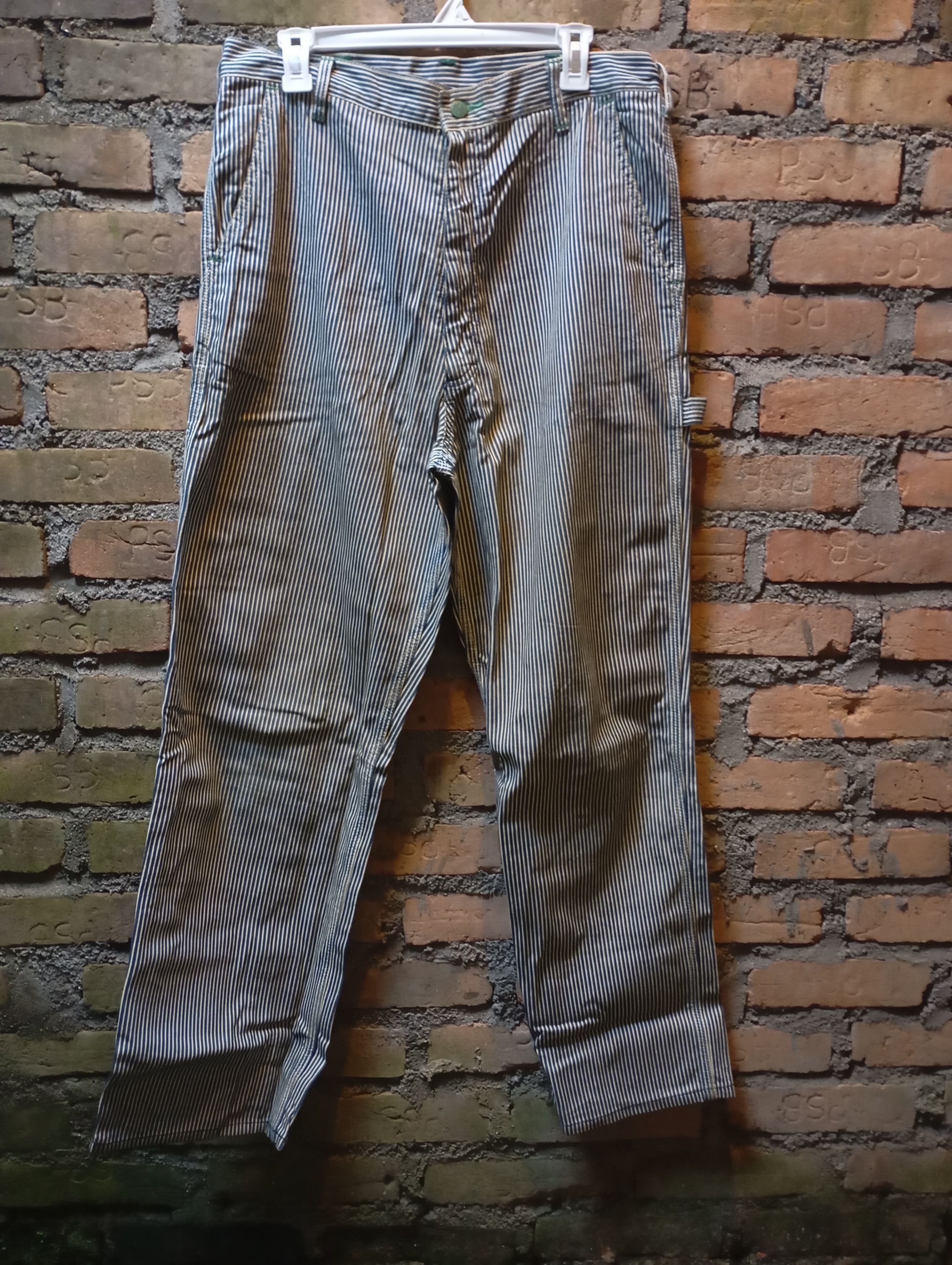 Oshkosh × Vintage Vintage Hickory Oshkosh Pants Size US 30 / EU 46 - 1 Thumbnail