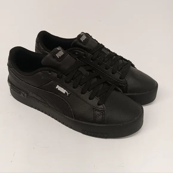 Puma Puma Women's Jada Black & Silver Low Top Sneakers- US9.5 Size US 9.5 / IT 39.5 - 2 Thumbnail