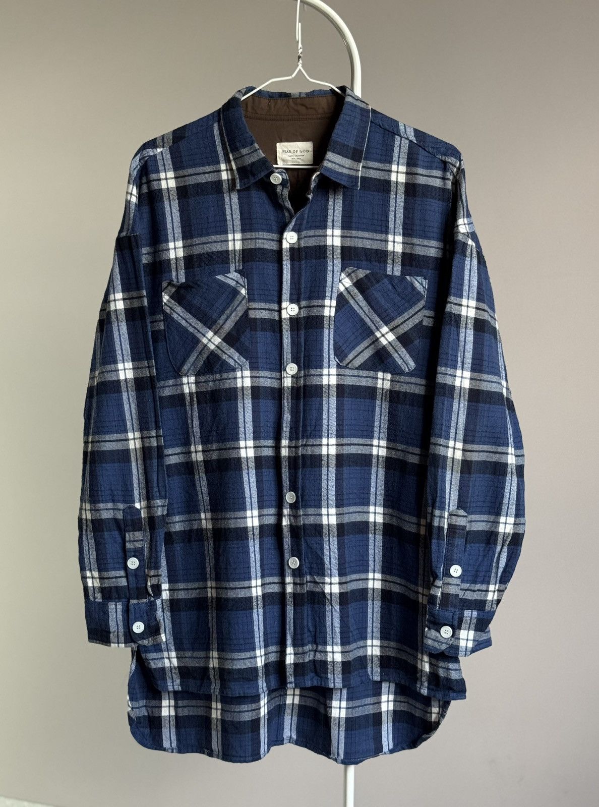 Fear of God Fear of God Sixth Collection Plaid Flannel Shirt | Grailed