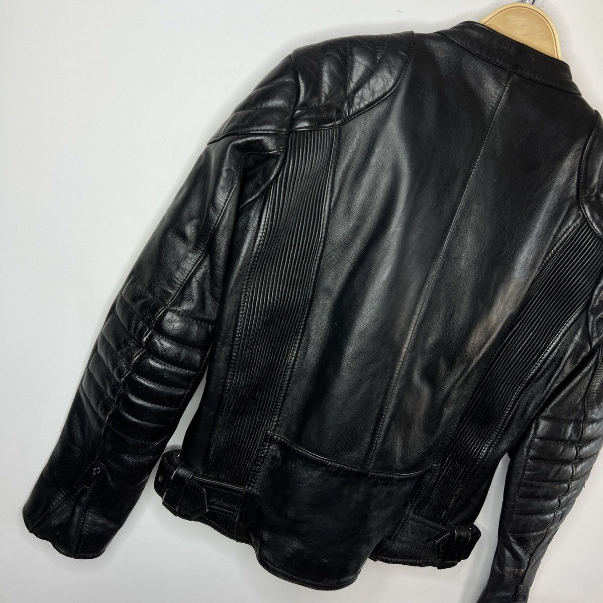Vintage Moto Vintage Racing Leather Jacket Ramones Biker 90s Punk Size US M / EU 48-50 / 2 - 11 Thumbnail