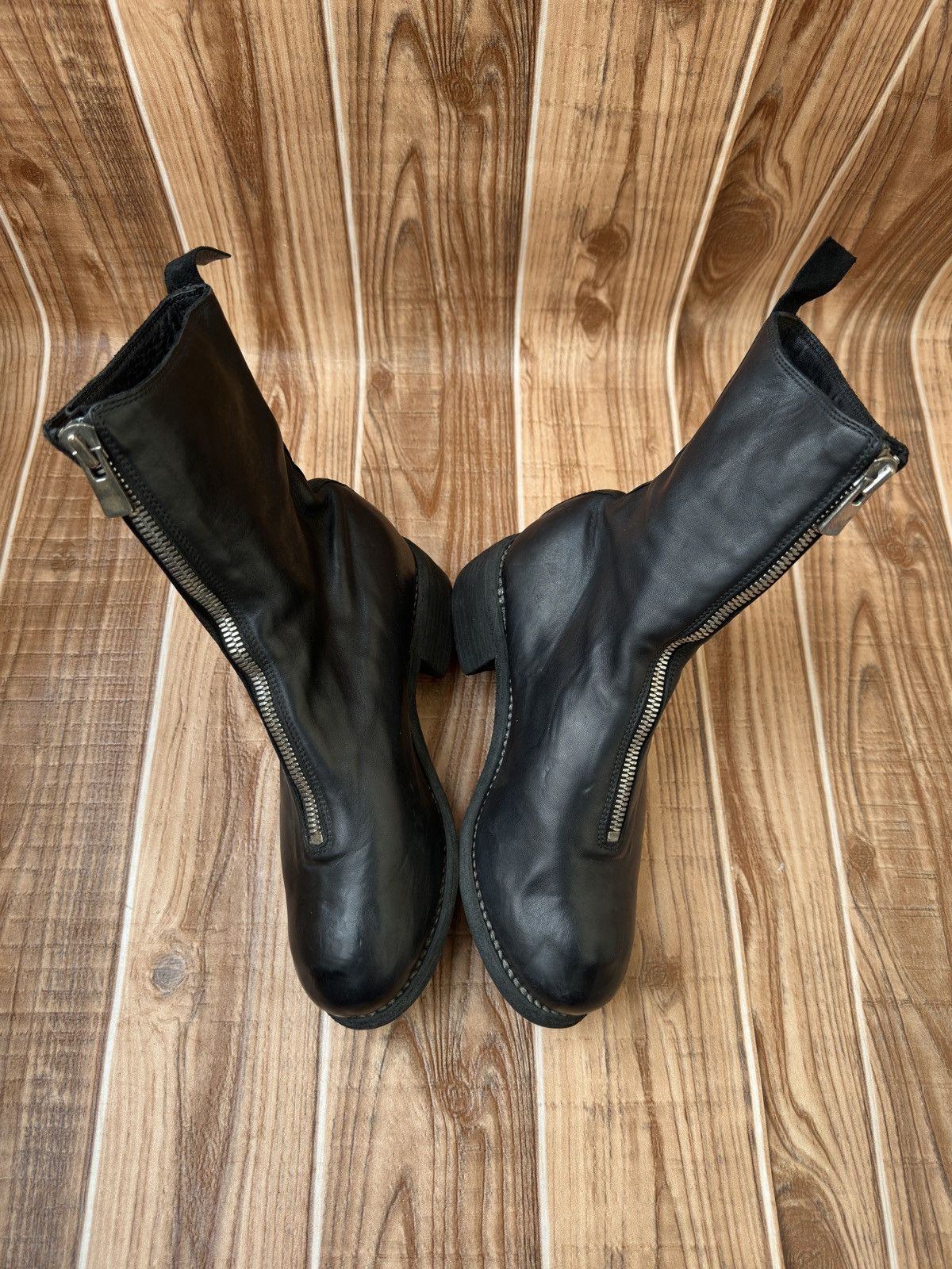 Guidi Guidi PL2 Front Zip Boots Full Grain Horse Leather Size US 7 / IT 37 - 7 Thumbnail