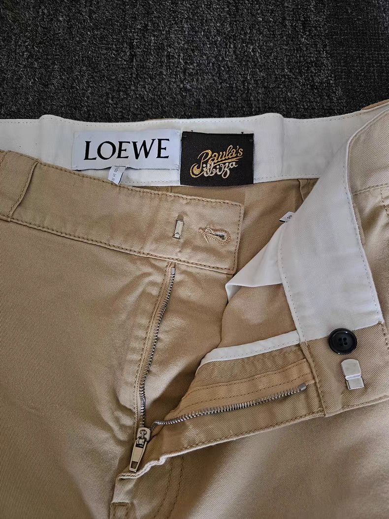 Loewe Loewe Khaki Casual Pants Size US 34 / EU 50 - 6 Thumbnail