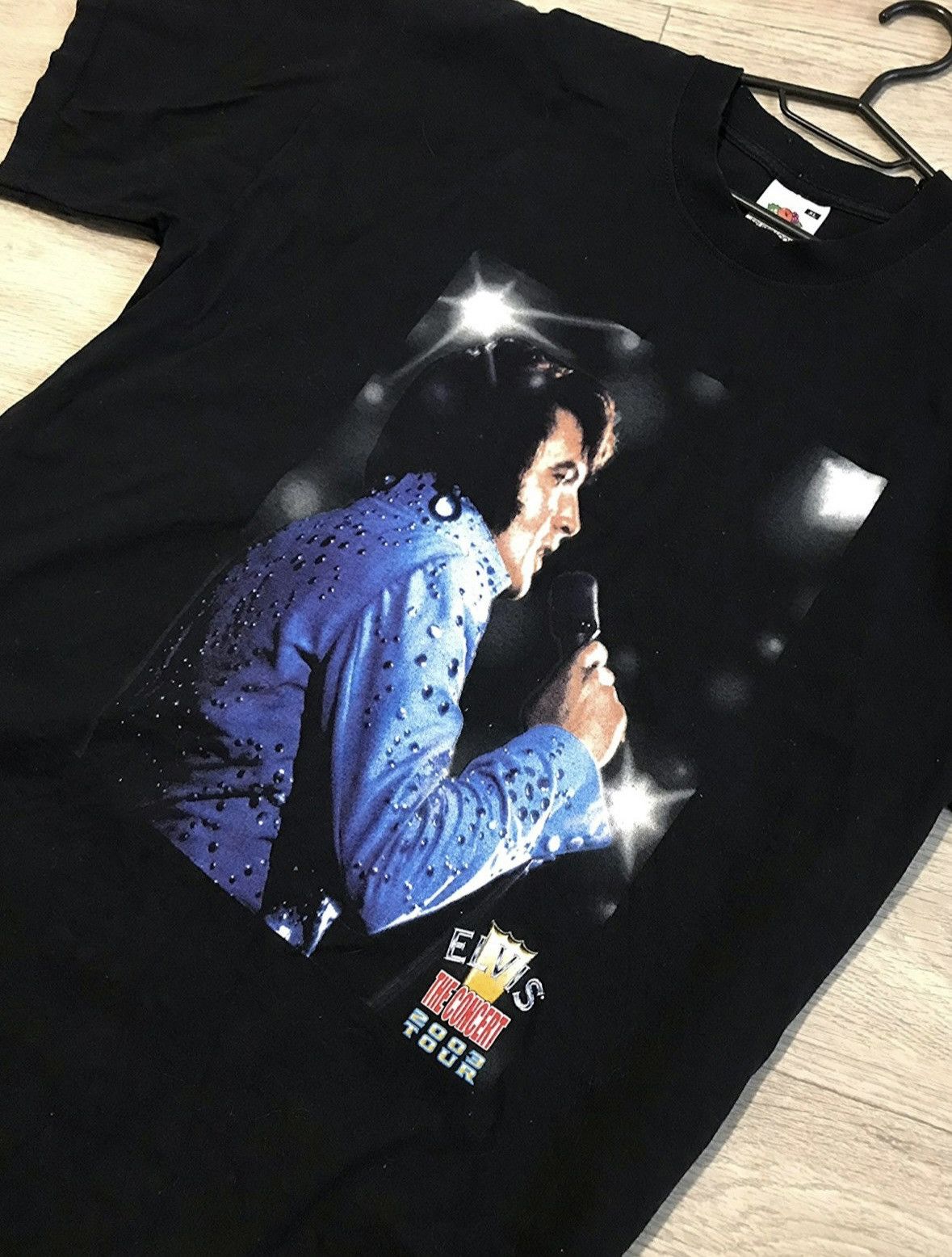 Band Tees × Vintage 🔷Vintage Elvis Presley Tour 2003 T-shirt🔷 Size US XL / EU 56 / 4 - 2 Thumbnail