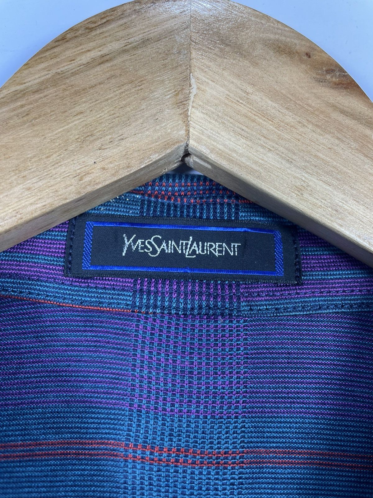 Yves Saint Laurent Vintage 90s YVES SAINT LAURENT Long Sleeve Polo Shirt Size US M / EU 48-50 / 2 - 5 Thumbnail