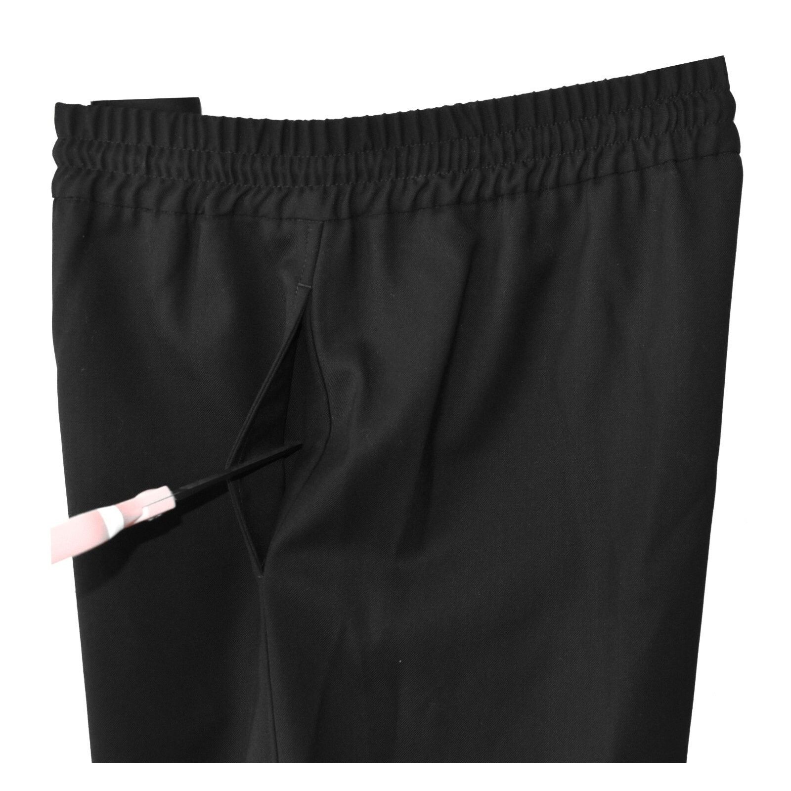 Paul Smith A8 PS PAUL SMITH Wool Elastic Waistband Seam Pants 46 US 10 Size 32" / US 10 / IT 46 - 4 Thumbnail