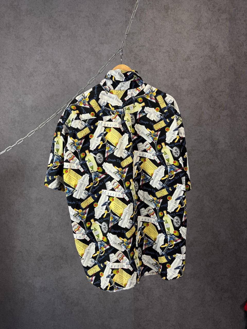 Vintage Art crazy hawaiian vintage made in USA shirt Size US XXL / EU 58 / 5 - 5 Thumbnail