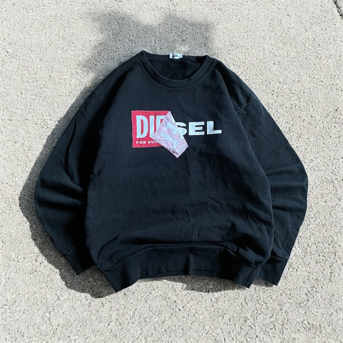 Diesel Black Diesel sweatshirt Y2K vintage grunge Size M / US 6-8 / IT 42-44 - 1 Thumbnail