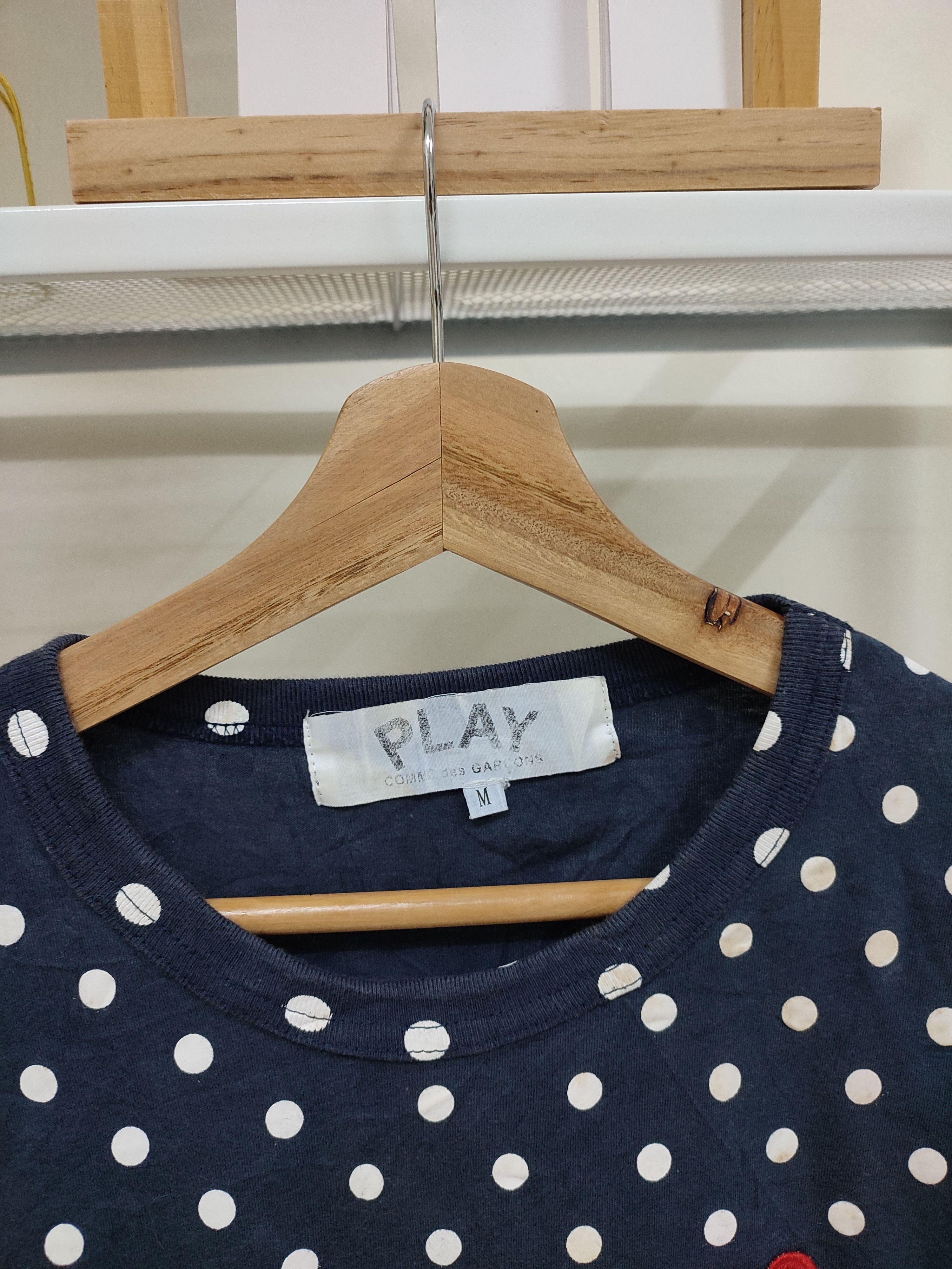Comme des Garcons CDG COMME DES GARÇONS POLKA DOT LONG SLEEVE Size US M / EU 48-50 / 2 - 6 Thumbnail