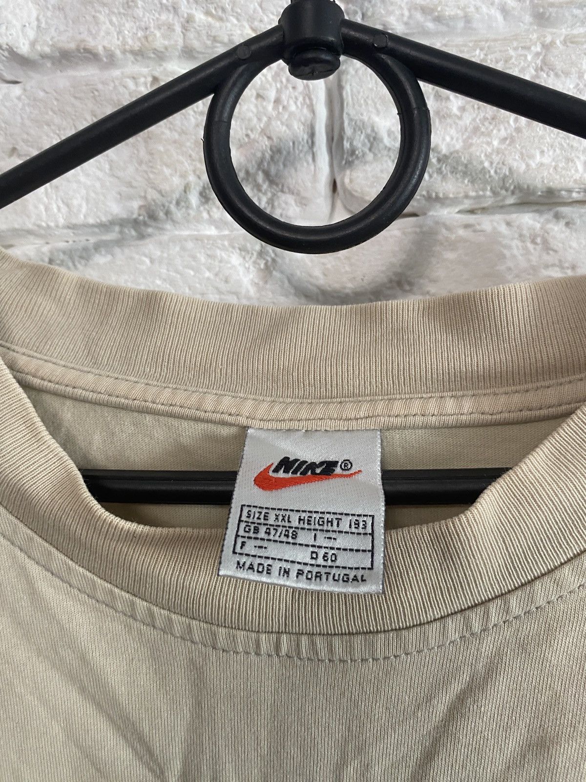 Nike × Vintage Rare Vintage Nike T-shirt Oversized Cut Size US XL / EU 56 / 4 - 2 Thumbnail