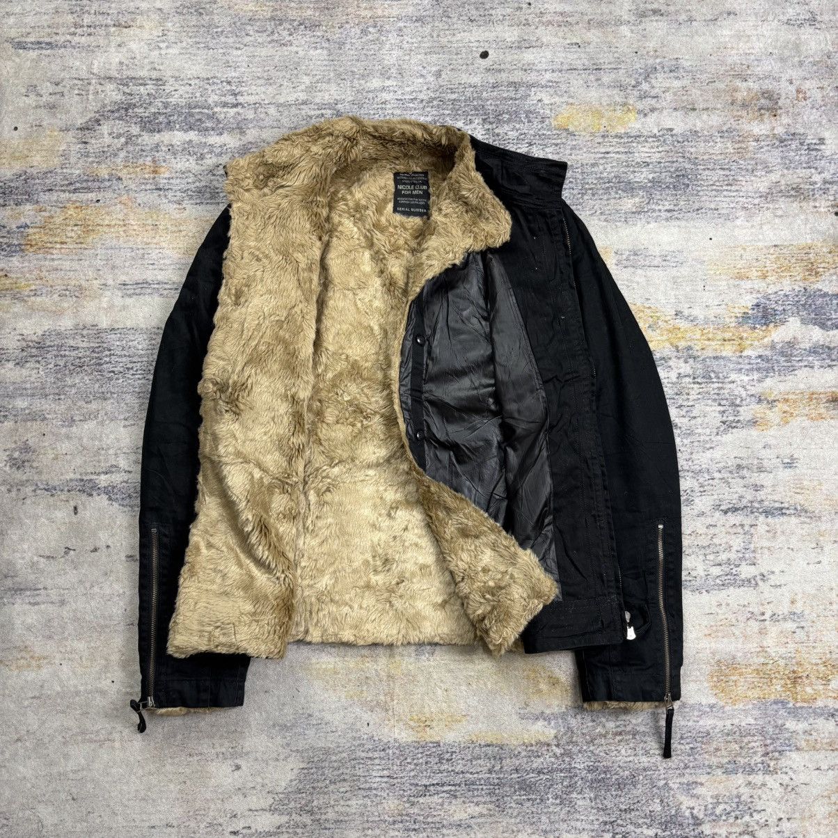 Le Grande Bleu (L.G.B.) Nicole club for men full trim fur interior bikers jacket Size US M / EU 48-50 / 2 - 7 Thumbnail