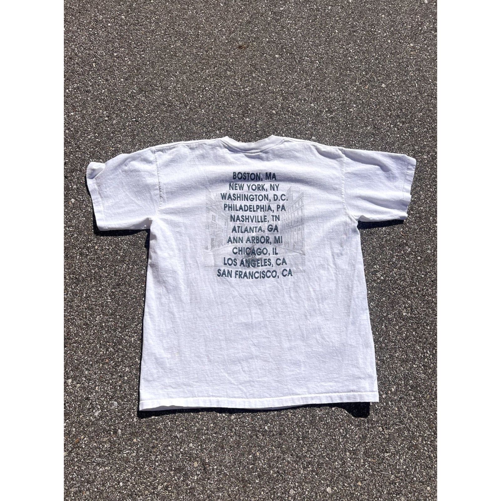 Vintage **Vintage Jono Manson Band Almost Home White T-Shirt Men's XL** User: Vintage Jono Manson Band Almost Home White T-Shirt Men's XL Size US XL / EU 56 / 4 - 2 Thumbnail