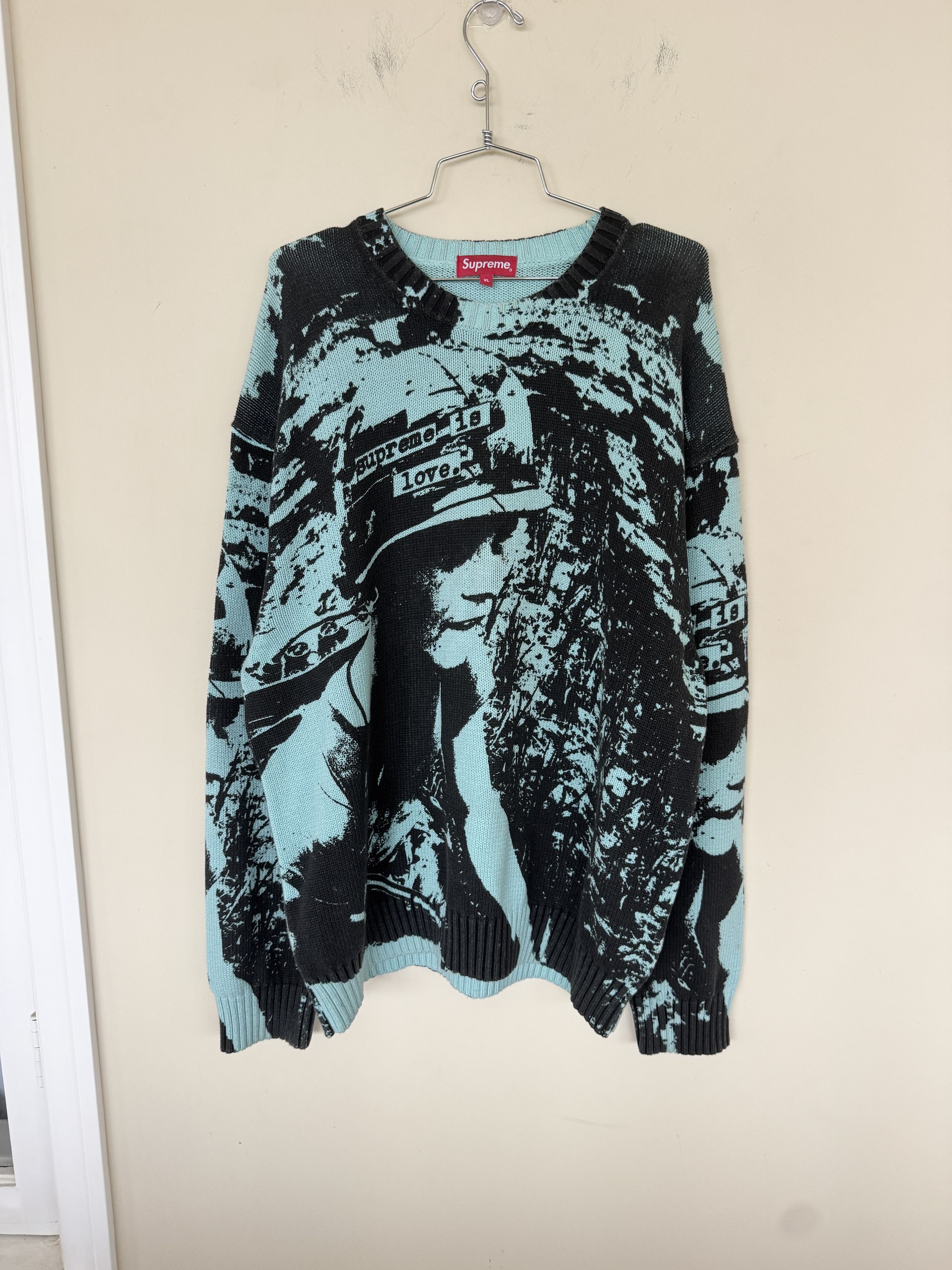 Supreme Supreme Is Love Sweater The Smiths | Grailed