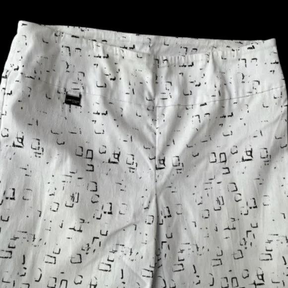 Other Lisette White Stretch Capris Size 30" / US 8 / IT 44 - 4 Thumbnail