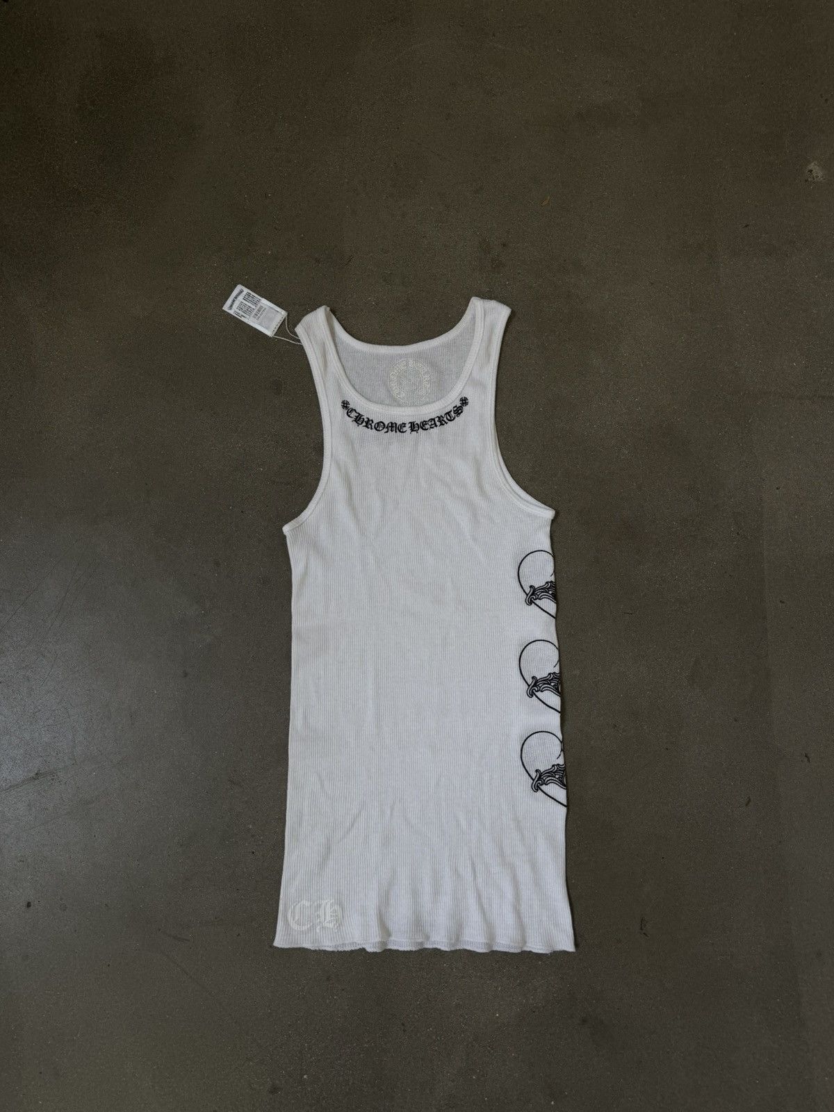 Chrome Hearts Chrome Hearts Love U Tank Top Size US S / EU 44-46 / 1 - 1 Thumbnail