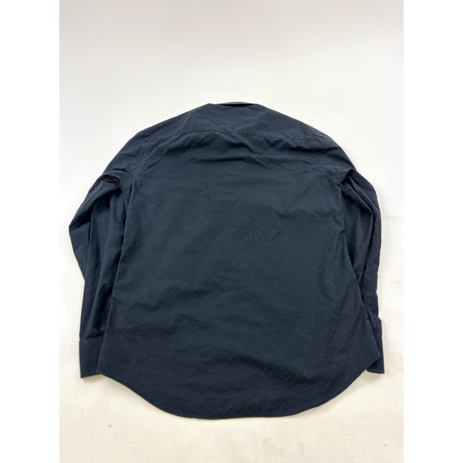 BUGATCHI Bugatchi Uomo Shirt Mens 15.5 Black Dress Cotton Classic Fit Collared Button Up Size 42R - 2 Thumbnail