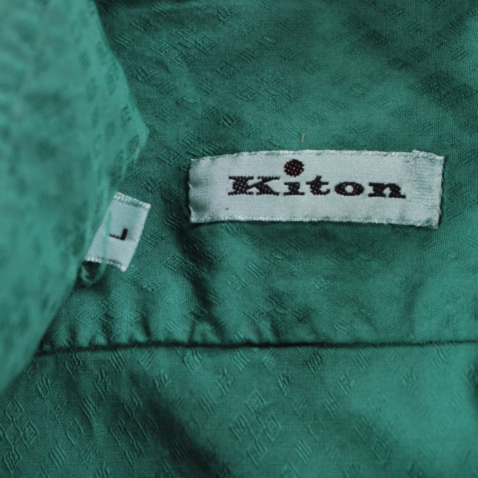 Kiton Kiton New with tags Shirt Size L US In Green Size US L / EU 52-54 / 3 - 2 Thumbnail