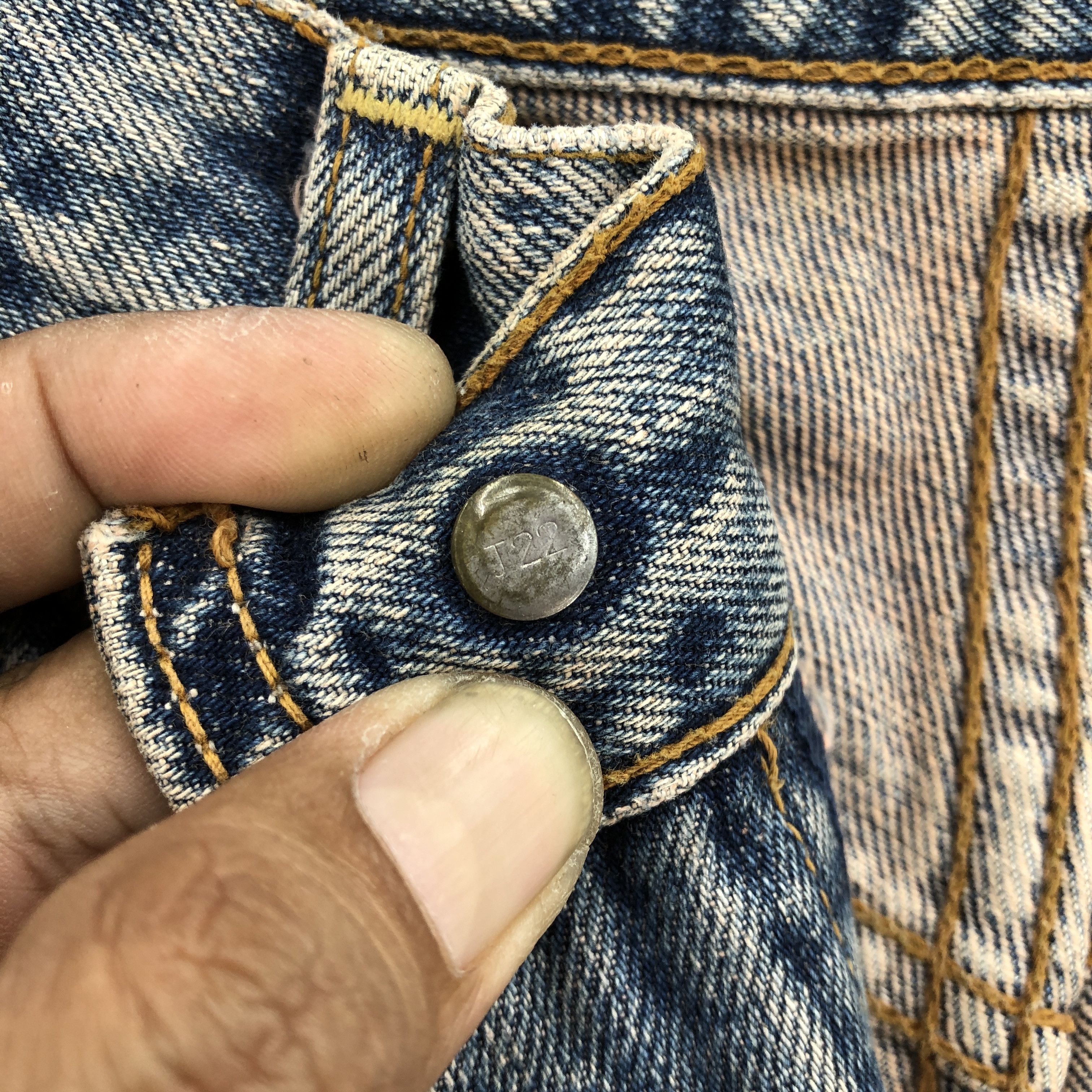Levi's Crazy Y2K Baggy Levis 504 Jeans Levi's Cyber Faded Denim Size US 32 / EU 48 - 7 Thumbnail