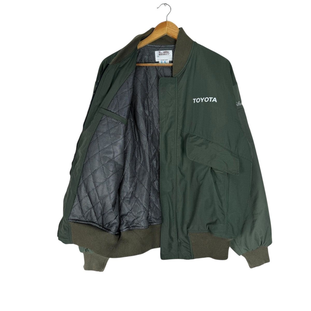 Japanese Brand ☀️TOYOTA COROLLA TRD BOMBER JACKET Size US L / EU 52-54 / 3 - 7 Thumbnail