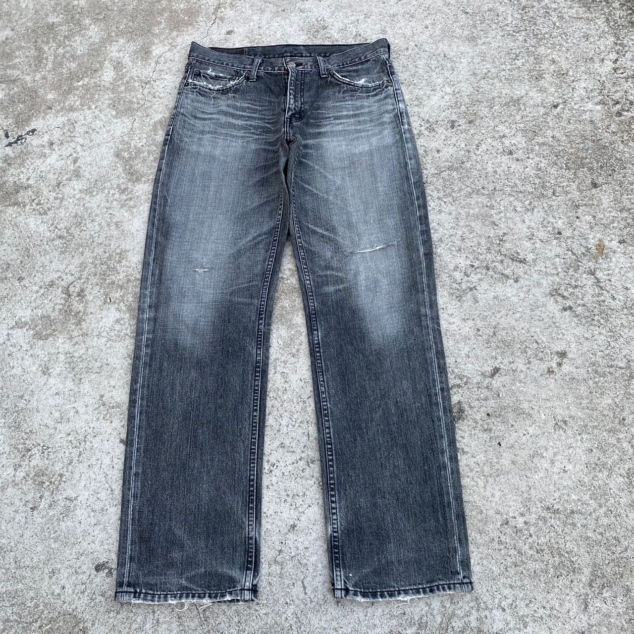 Levi's Vintage Levis 501 Distressed Denim Kurt Cobain Style Size US 32 / EU 48 - 3 Thumbnail