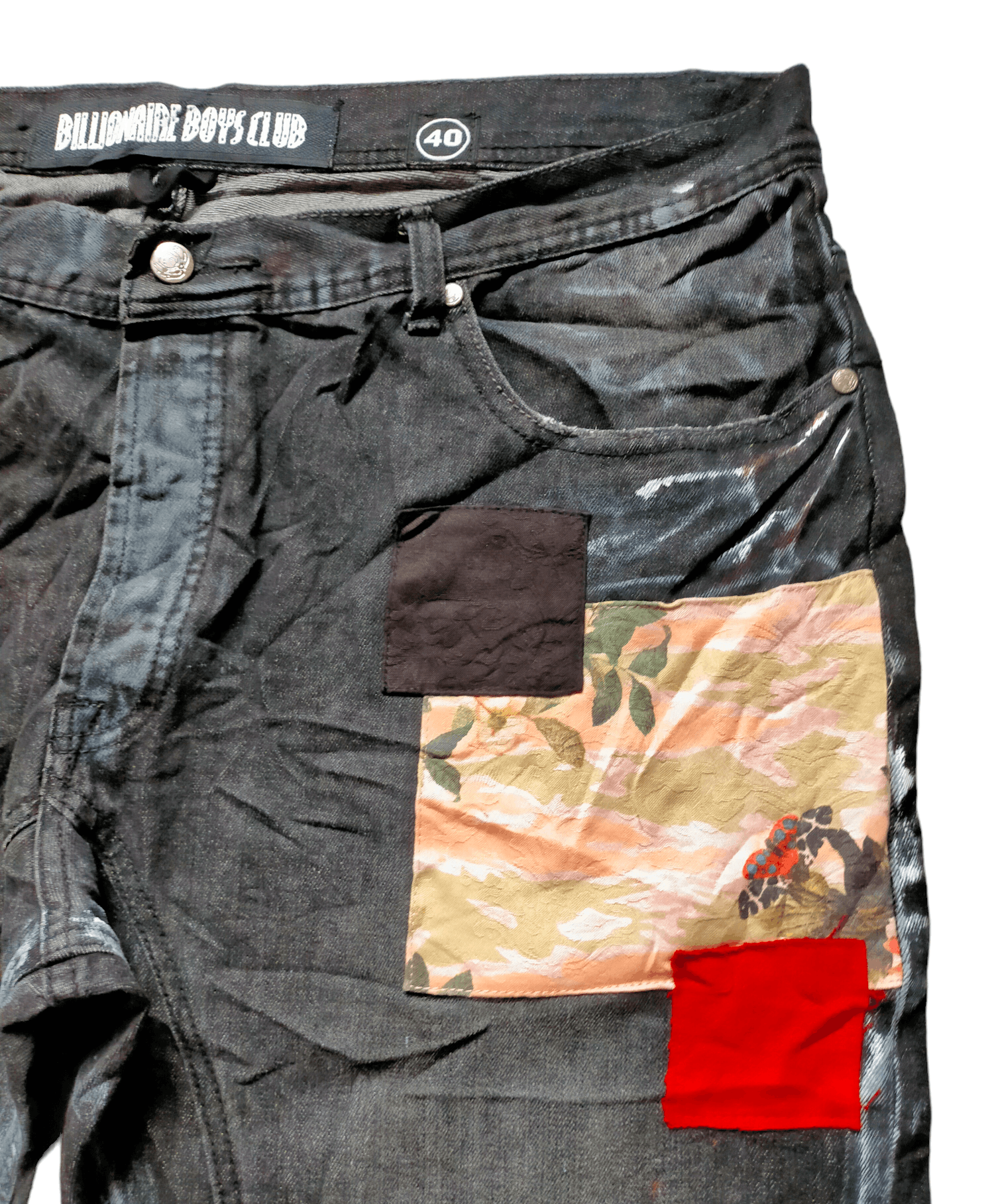 Billionaire Boys Club Bilionaire Boys Clubs Patchwork Jeans Size US 38 / EU 54 - 4 Thumbnail