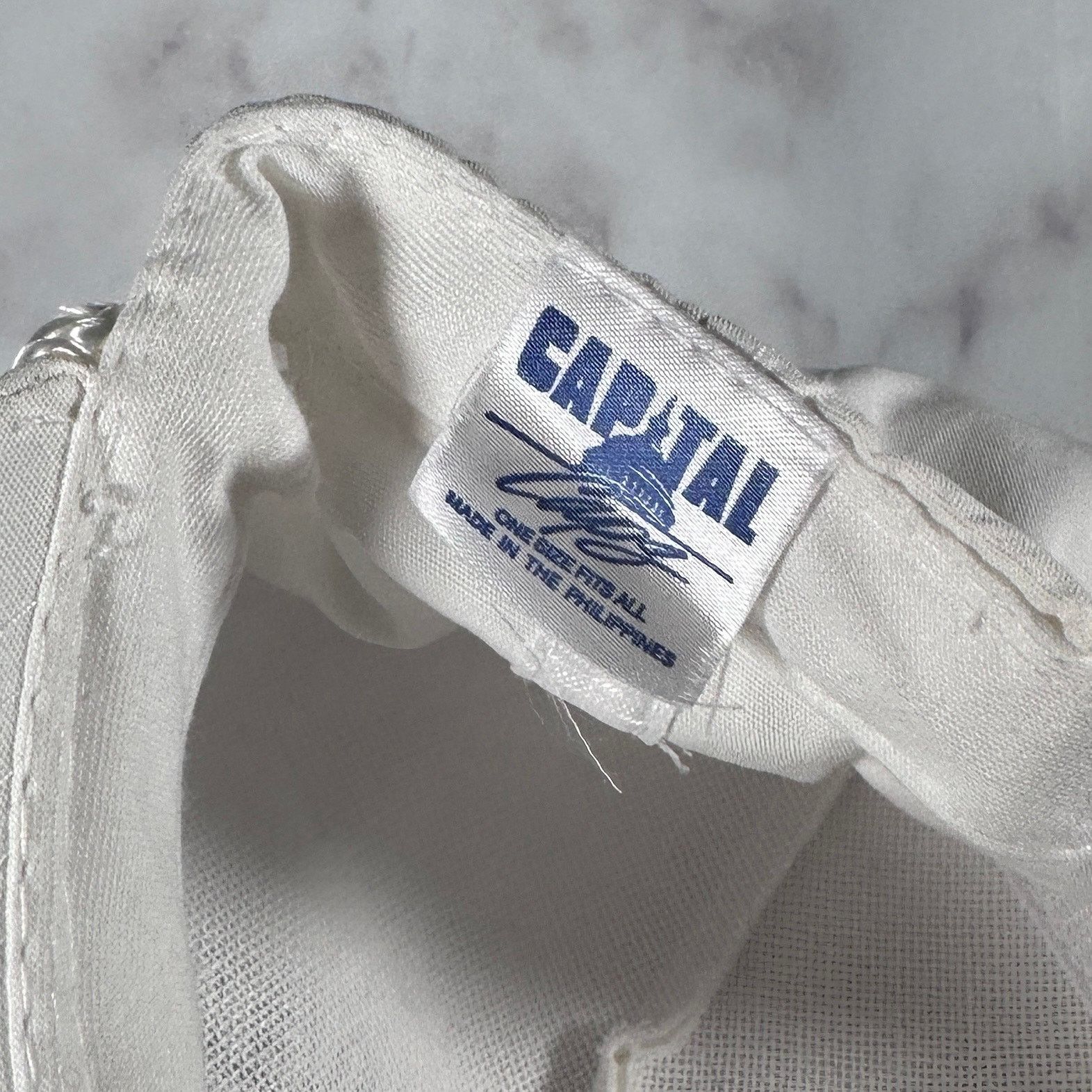 Vintage Vintage White Ford Capital SnapBack Size ONE SIZE - 6 Thumbnail