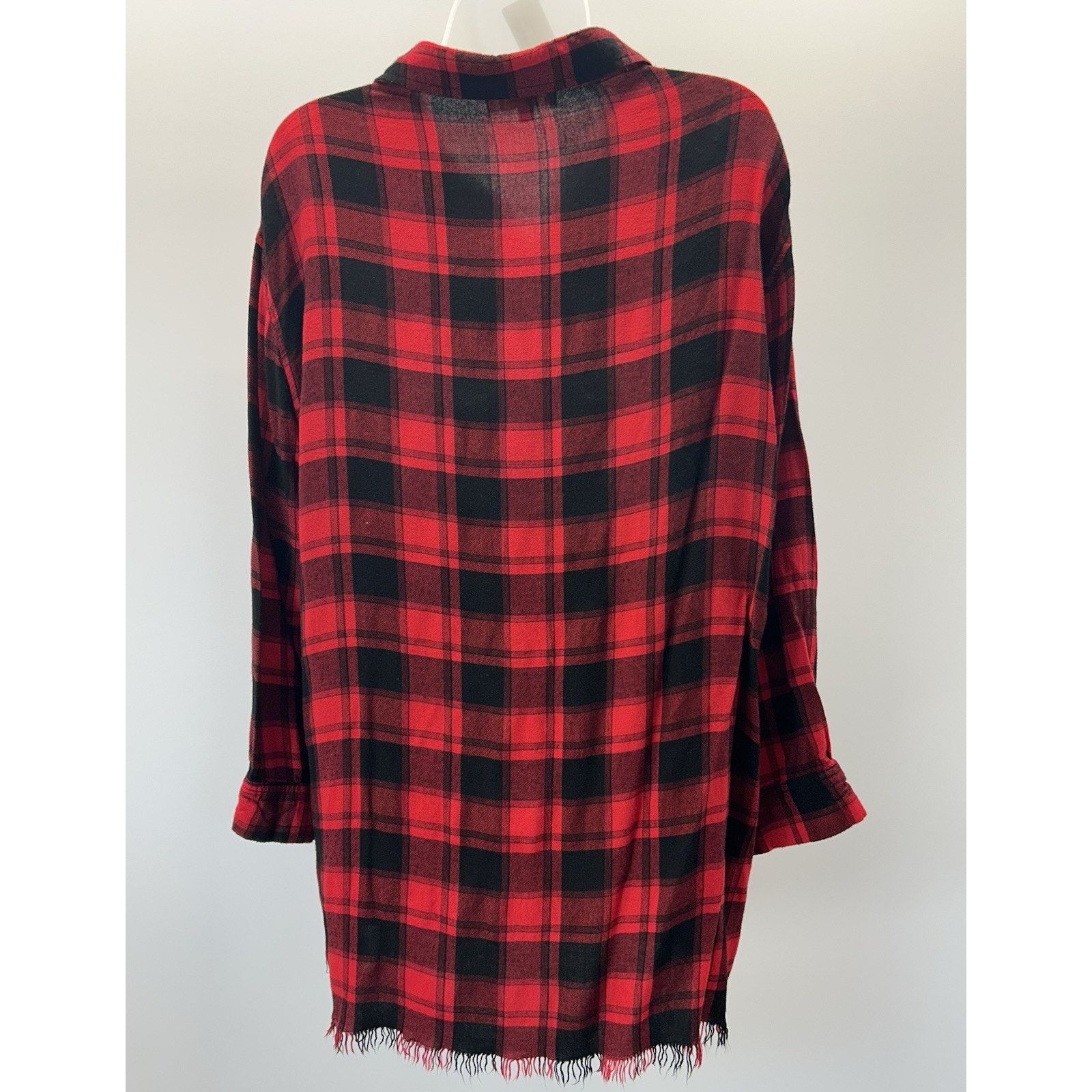 Other Umgee Medium Carmen Buffalo Plaid Half Button Tunic XL Size XL / US 12-14 / IT 48-50 - 4 Thumbnail