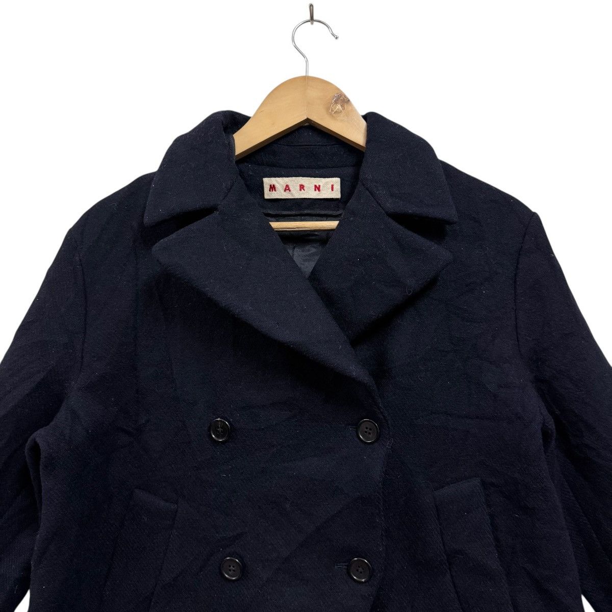 Marni Marni Double Breasted Jacket Made in Italy Size L / US 10 / IT 46 - 3 Thumbnail