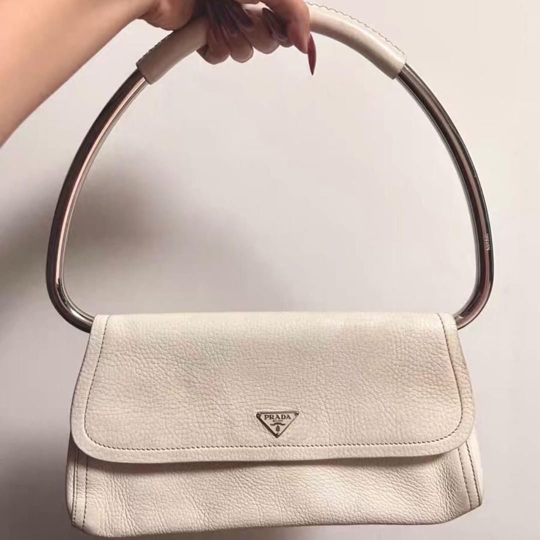 image of Prada Swing Bag 2003 in White, Women's