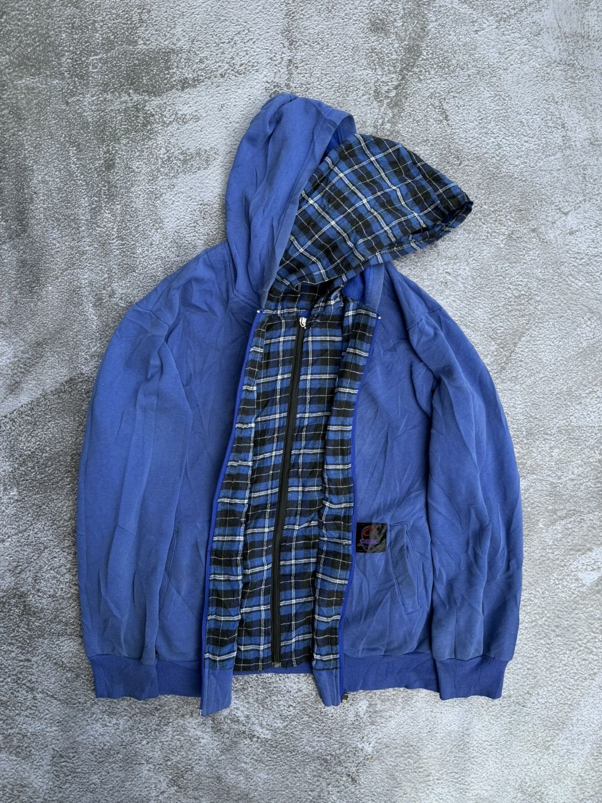Japanese Brand Double layer zipper hoodie style Ifsixwasnine lgb Size US L / EU 52-54 / 3 - 1 Thumbnail