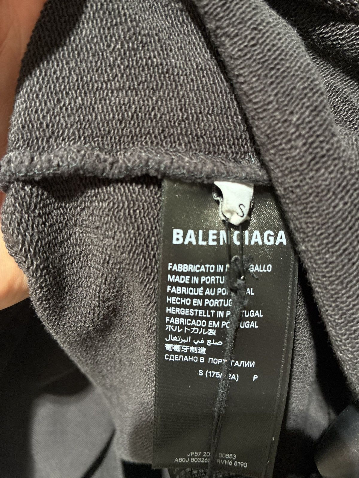 Balenciaga Balenciaga Boxing Washed Hoodie Size US S / EU 44-46 / 1 - 3 Thumbnail