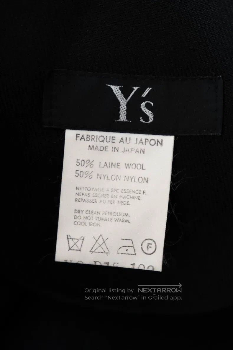 Y's Y's 96aw archive extra long asymmetric lapel robe Size ONE SIZE - 8 Thumbnail