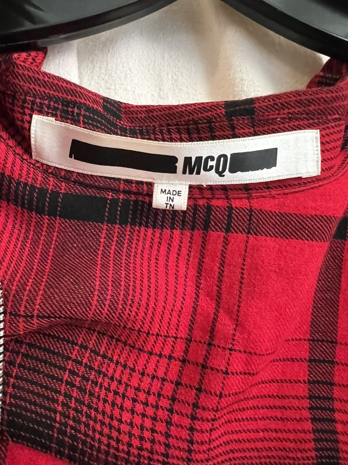 Alexander McQueen McQ Alexander McQueen Tartan Print Zip Shirt Jacket 52 Size US M / EU 48-50 / 2 - 5 Thumbnail