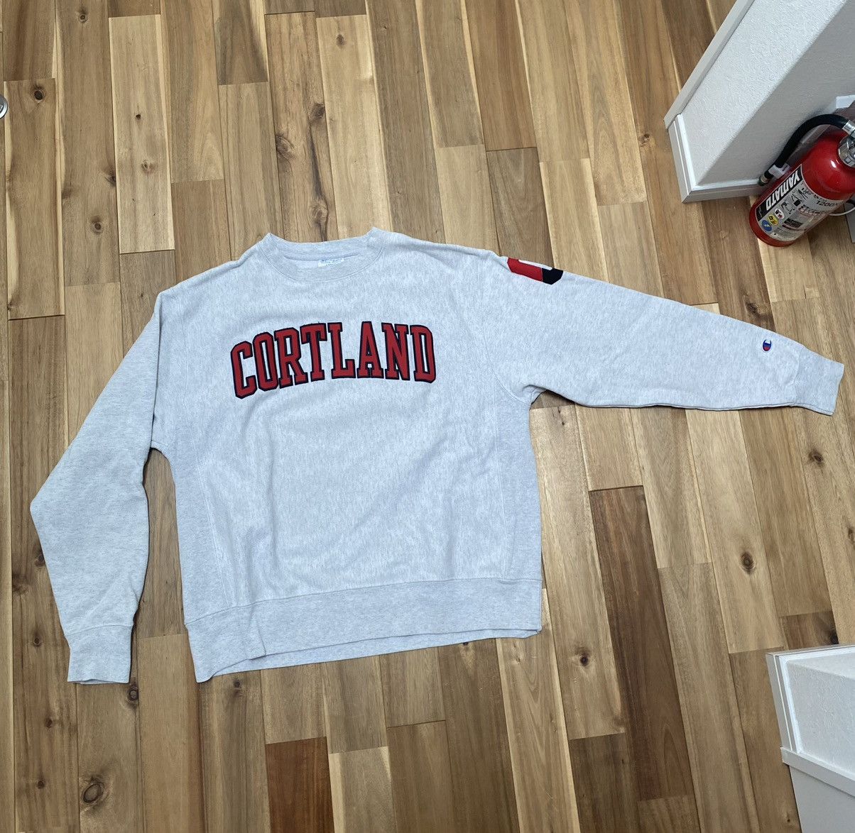 Champion Vintage Champion Reverse Weave Cortland Crewneck Sweatshirt Size US L / EU 52-54 / 3 - 8 Thumbnail