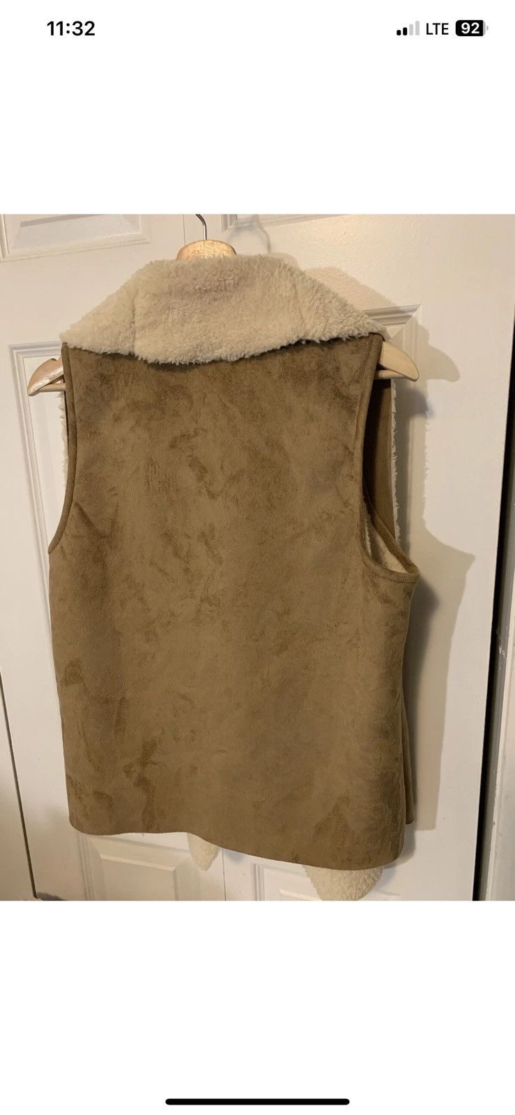 Polo Ralph Lauren Lauren Ralph Lauren womens sz L vest beige tan Size L / US 10 / IT 46 - 9 Thumbnail
