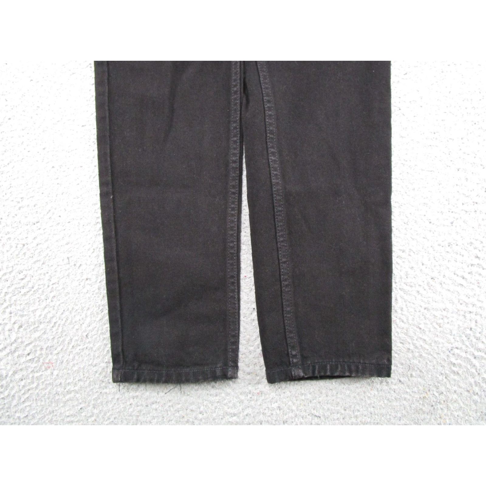 Guess VINTAGE GUESS Jeans 90s Tapered 28 Black Tag GUESS Georges Marciano 5-Pocket Denim Womens Size 28" / US 6 / IT 42 - 2 Thumbnail