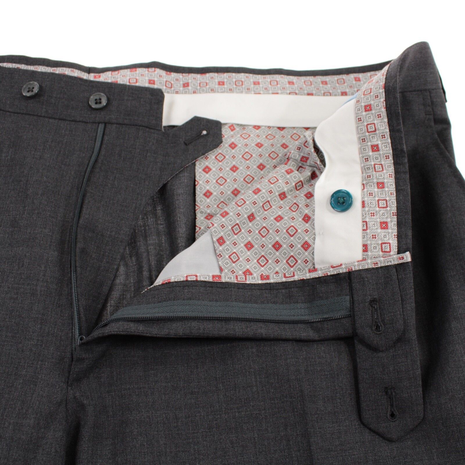 Belvest Belvest New with tags Dress Pants Size 42 US In Gray Size US 42 / EU 58 - 3 Thumbnail