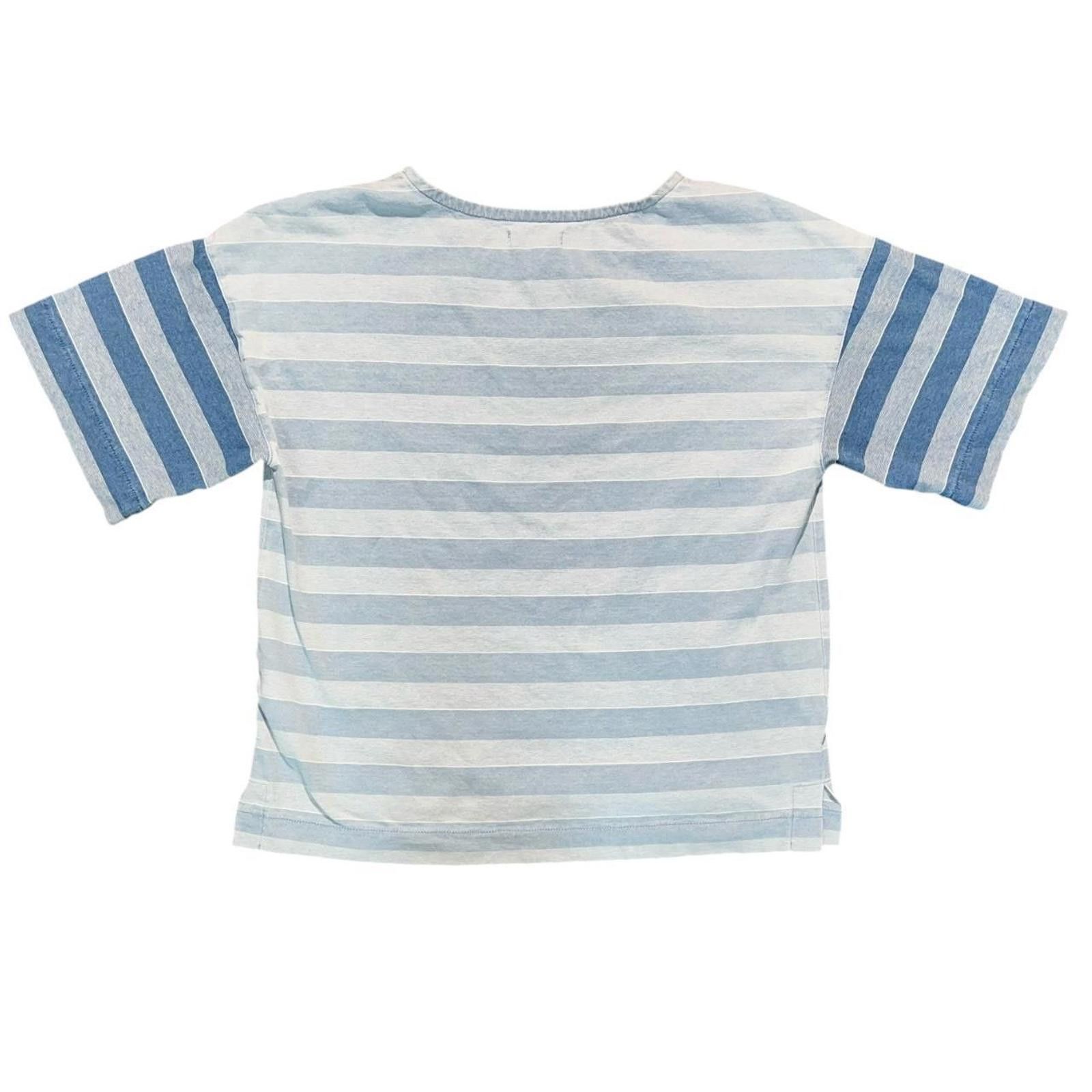 Madewell Madewell Indigo Stripe Block Tee Size M / US 6-8 / IT 42-44 - 2 Thumbnail