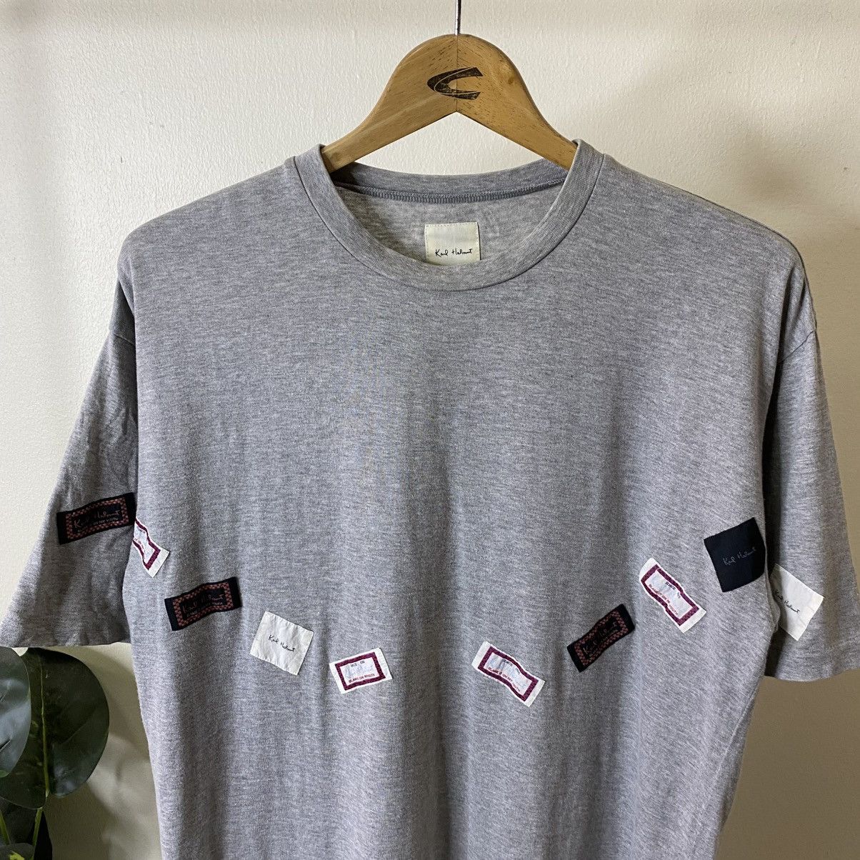 Karl Helmut Vintage 90s Karl Helmut T Shirt Size US M / EU 48-50 / 2 - 2 Thumbnail