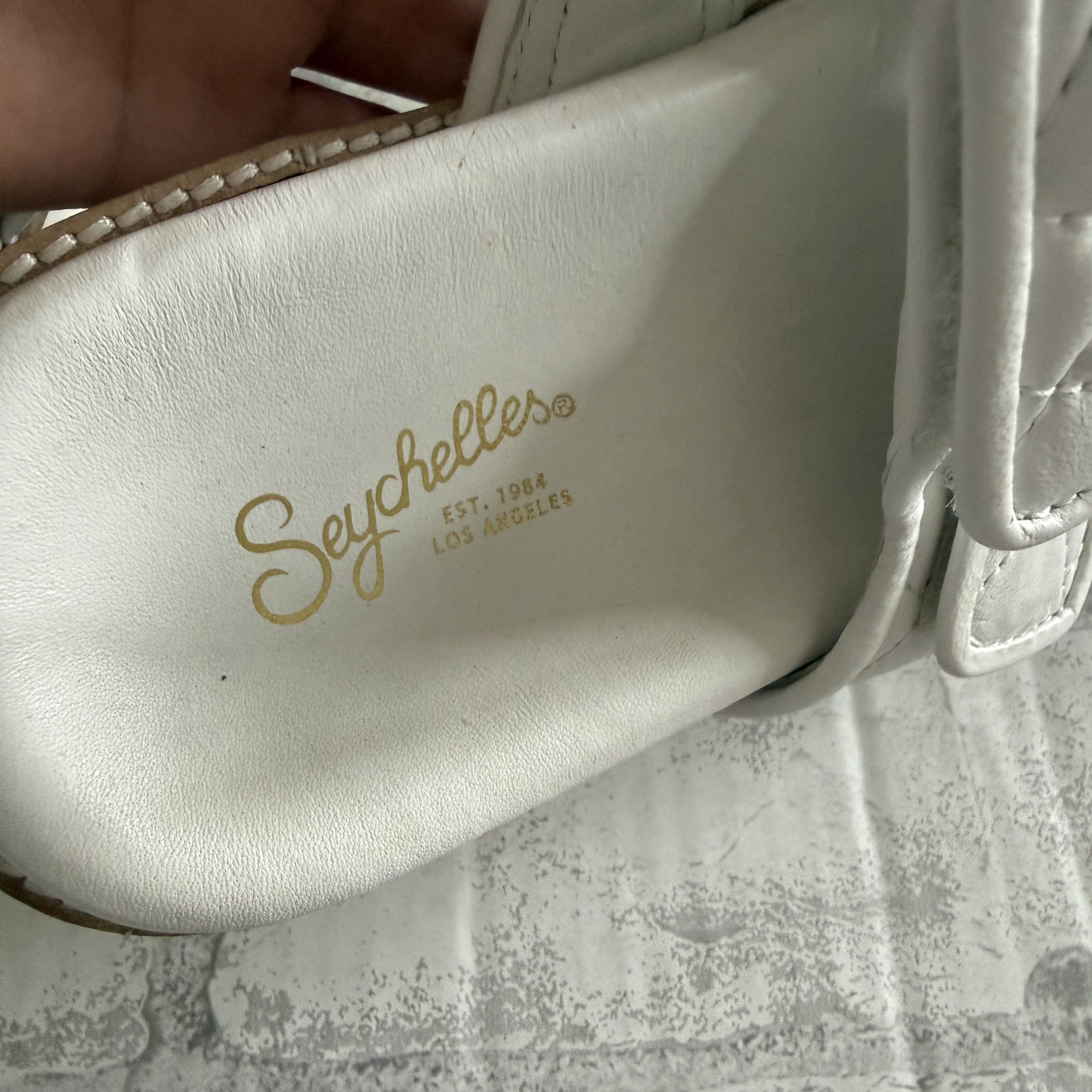 Seychelles Seychelles New To This Quilted Leather Platform Sandal Size US 9 / IT 39 - 4 Thumbnail