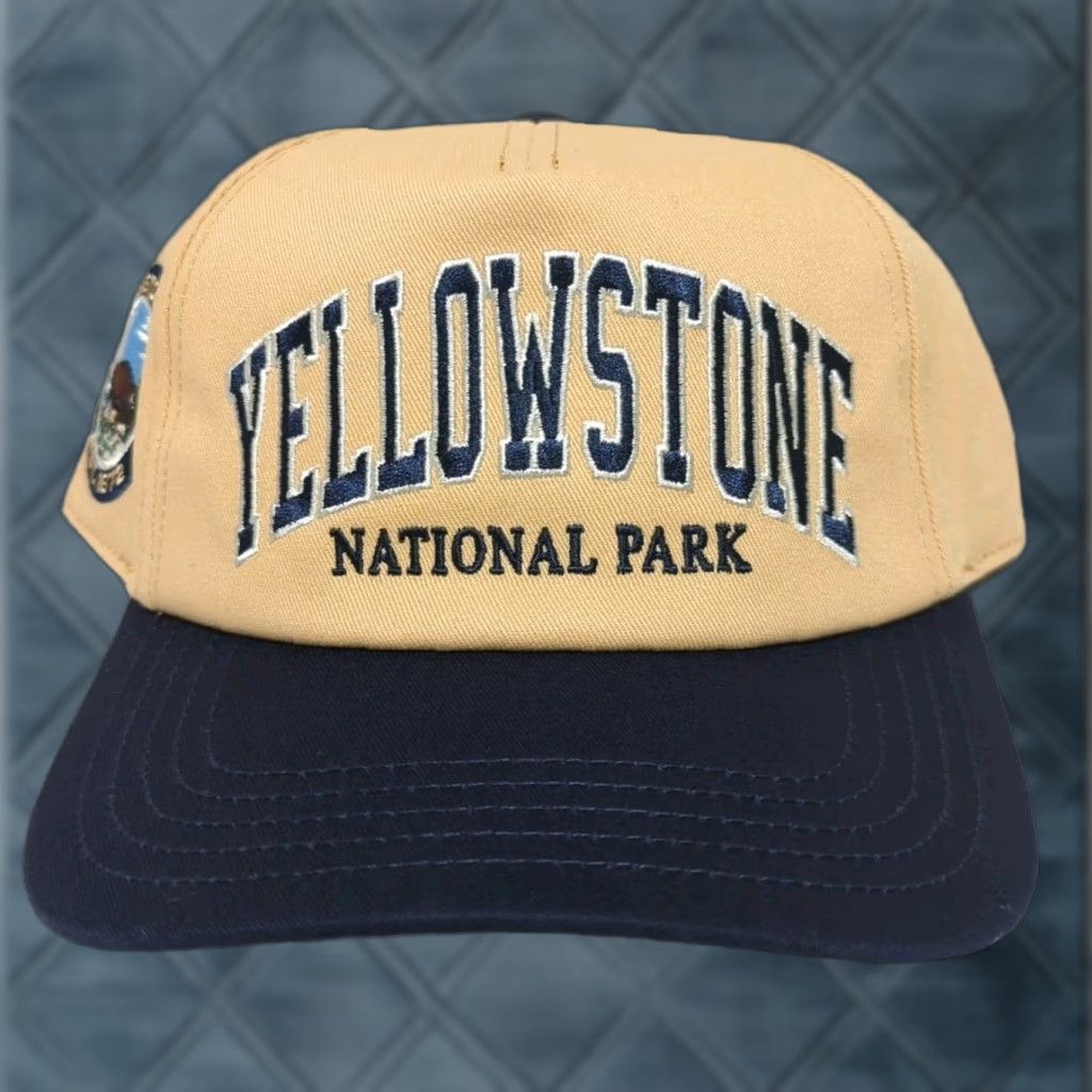 American Needle American Needle Yellowstone National Park Hat Cap Snapback Black Trucker Arch Mens Size US M / EU 48-50 / 2 - 1 Thumbnail