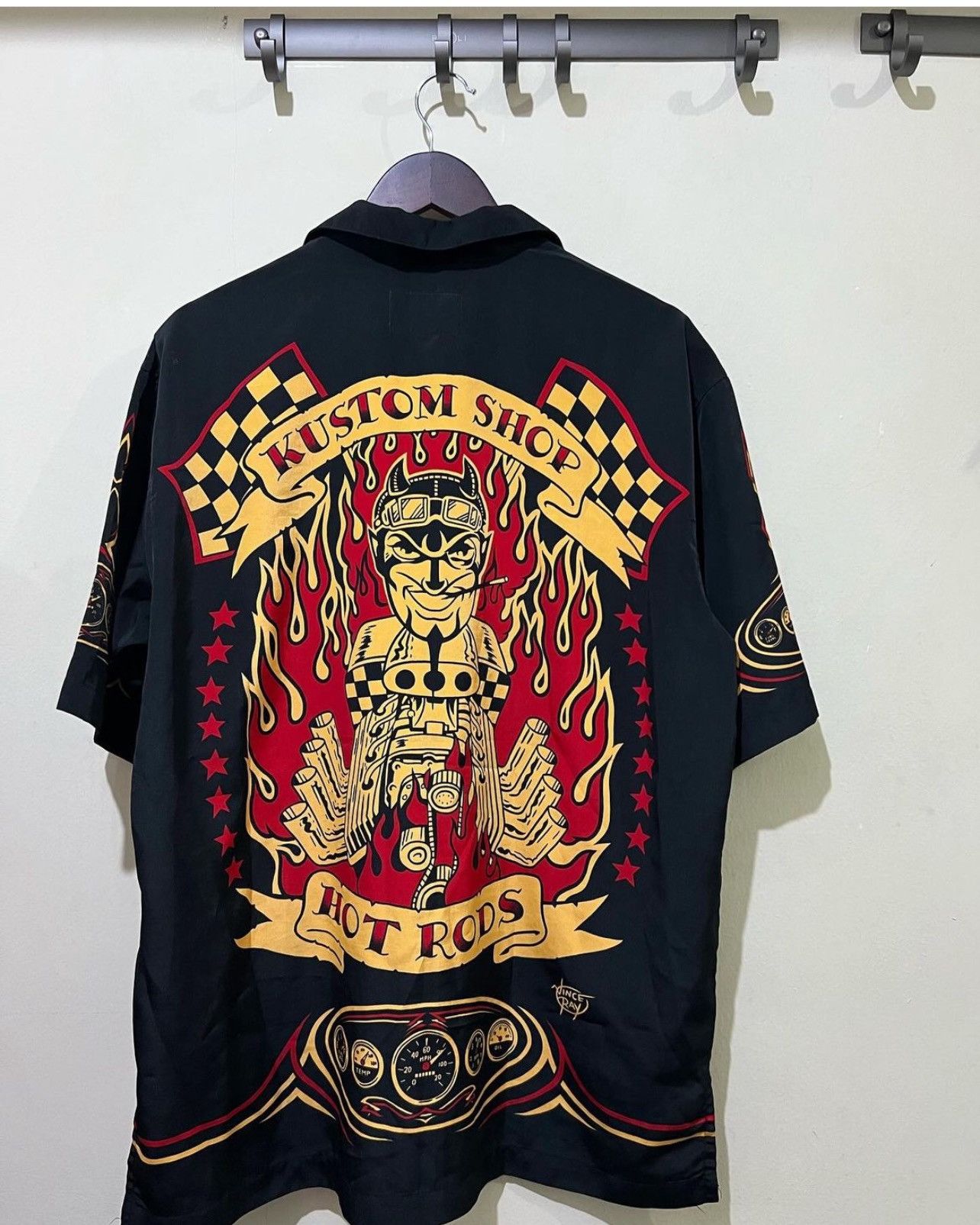 Bc Ethic × Vintage La Rocka by BC Ethic Flame Shirt Vintage | Grailed