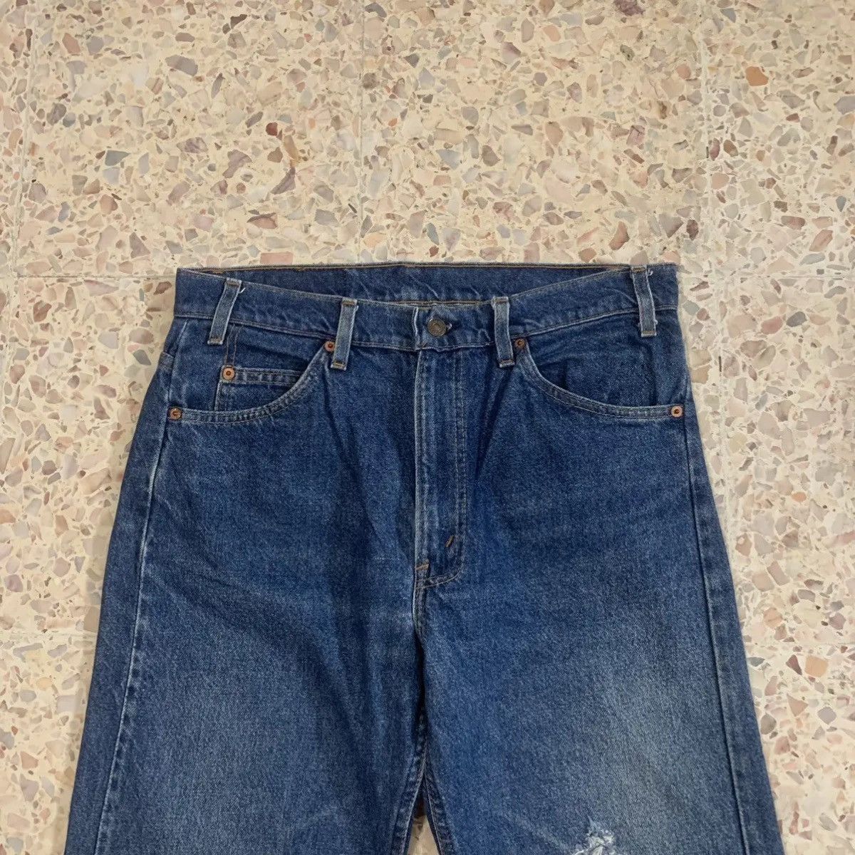 Levi's 1990’s Vintage Levi’s 505 Jeans Orange Tab Levis Denim Pants Size US 32 / EU 48 - 2 Thumbnail